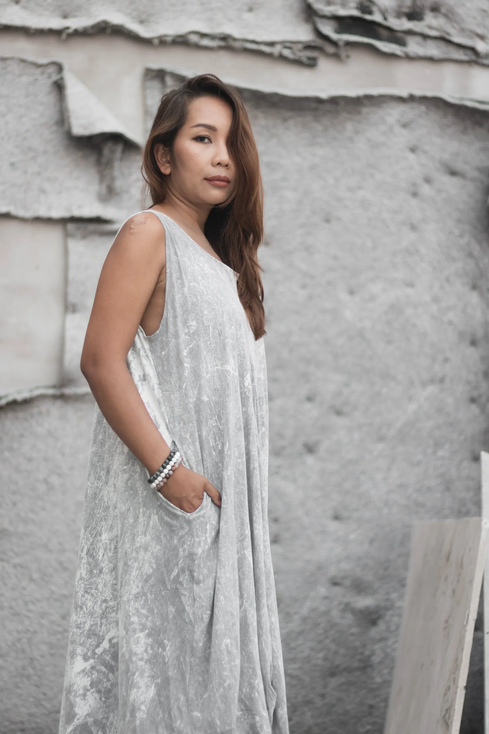 Sleeveless Pocket Dress Shaia Dystopia