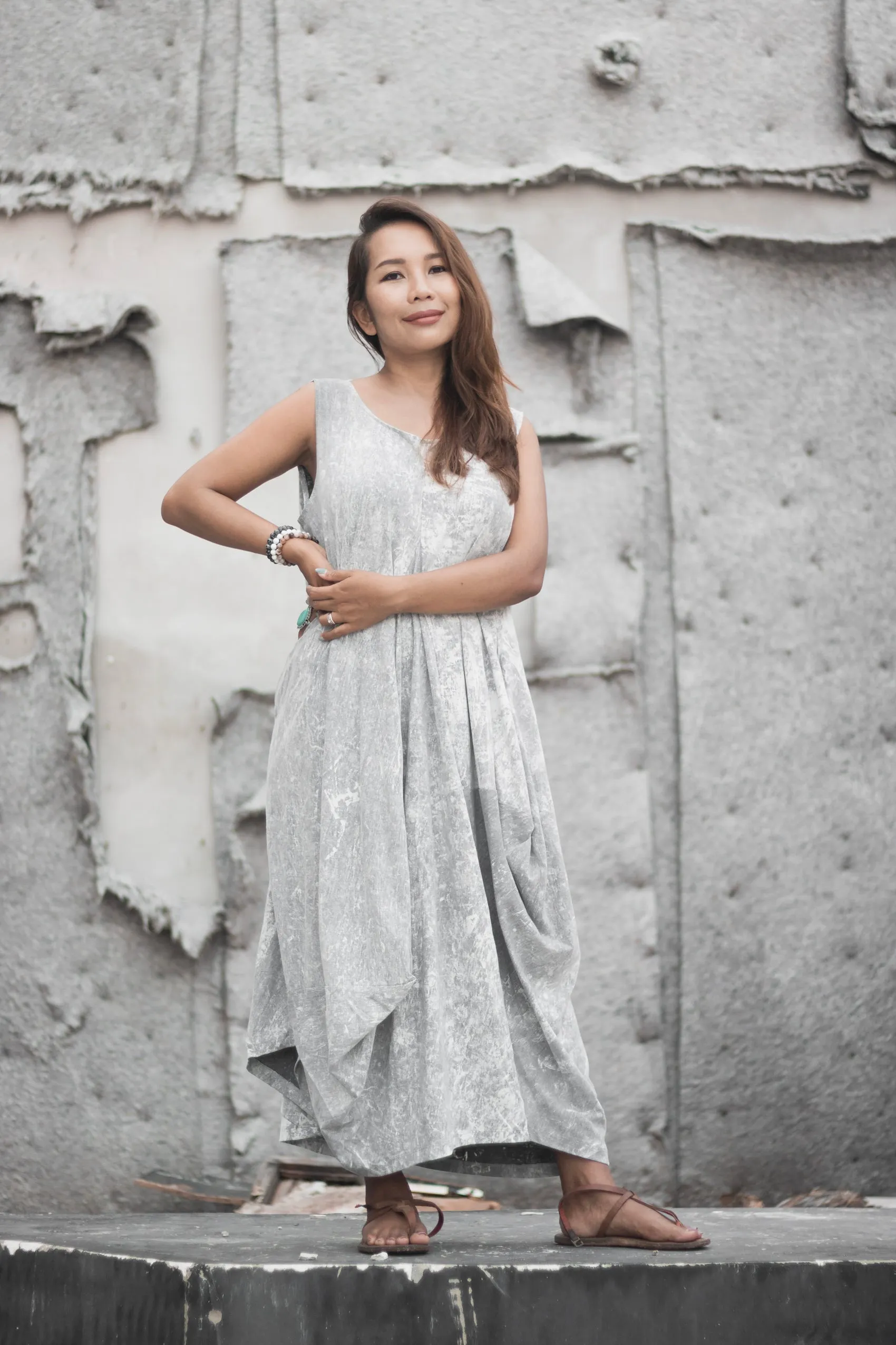 Sleeveless Pocket Dress Shaia Dystopia