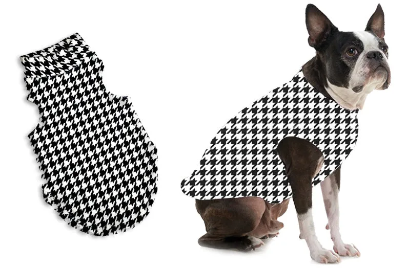 Snuggly Fleece | Classic Houndstooth