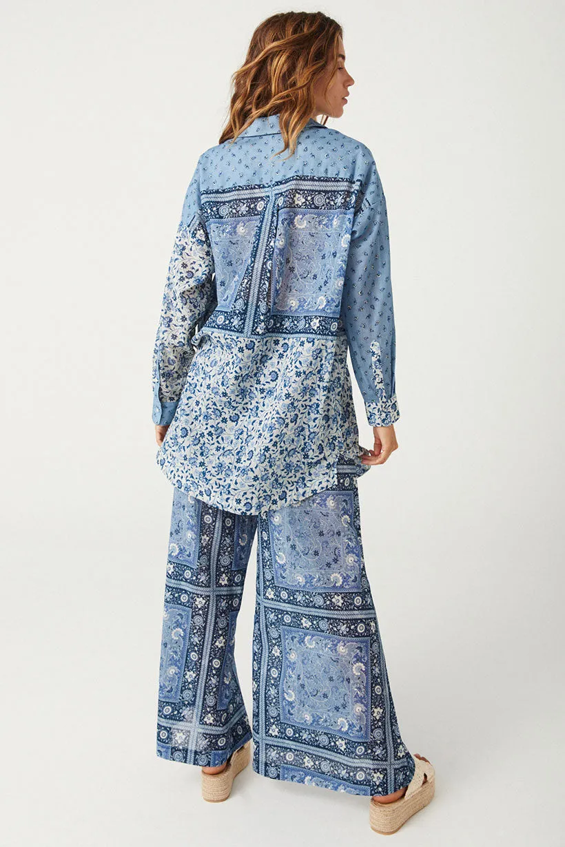 Spell - Sunshine Bandit Shirt Dress - Chambray