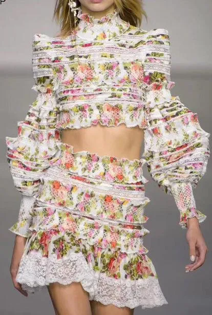 'Sunny' Smocked Bodice & Skirt Set