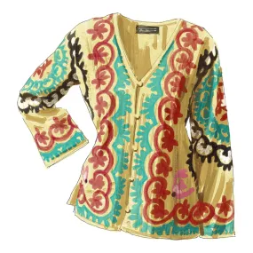 Suzani Embroidered Jacket
