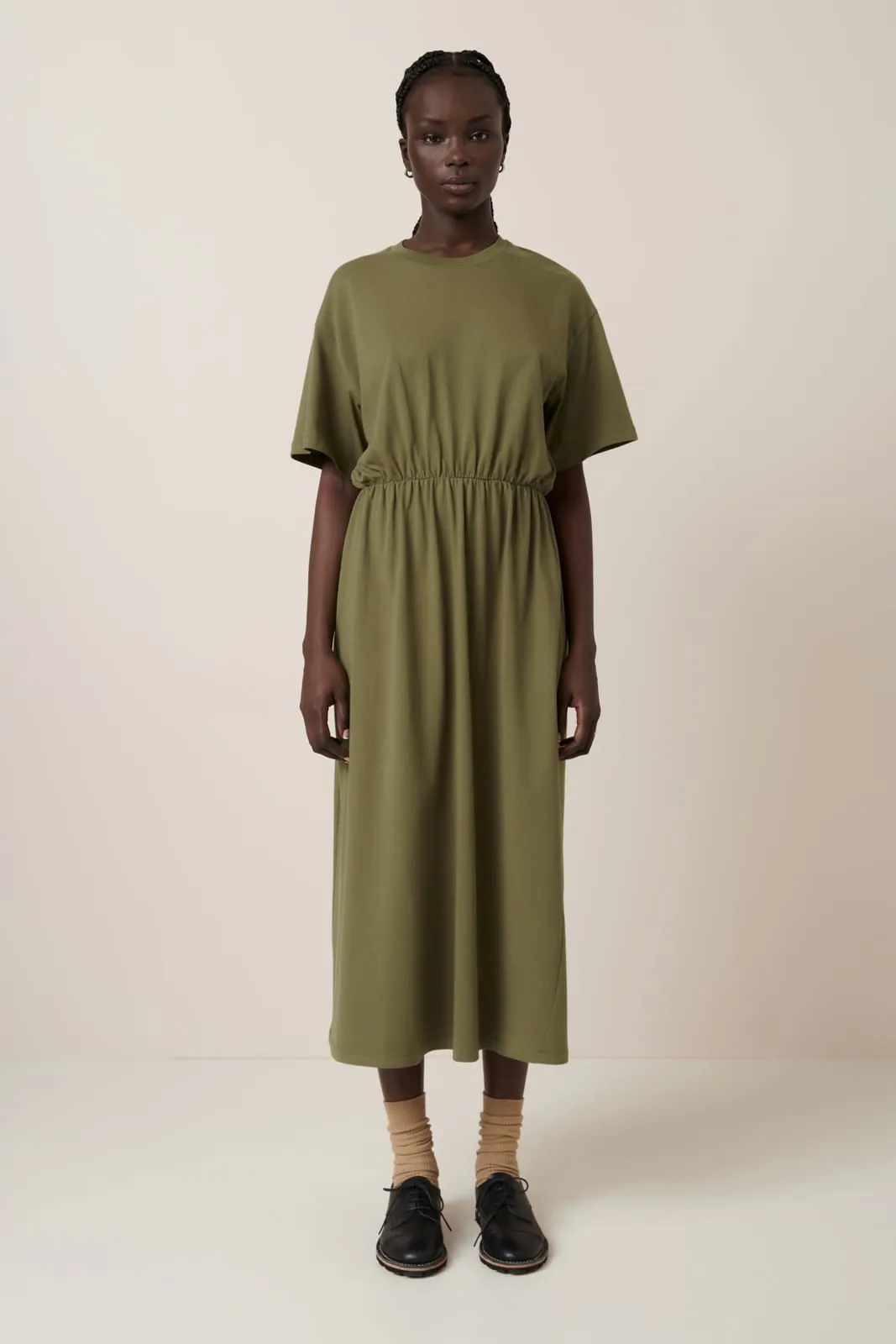 T-Shirt Dancer Dress - Cedar