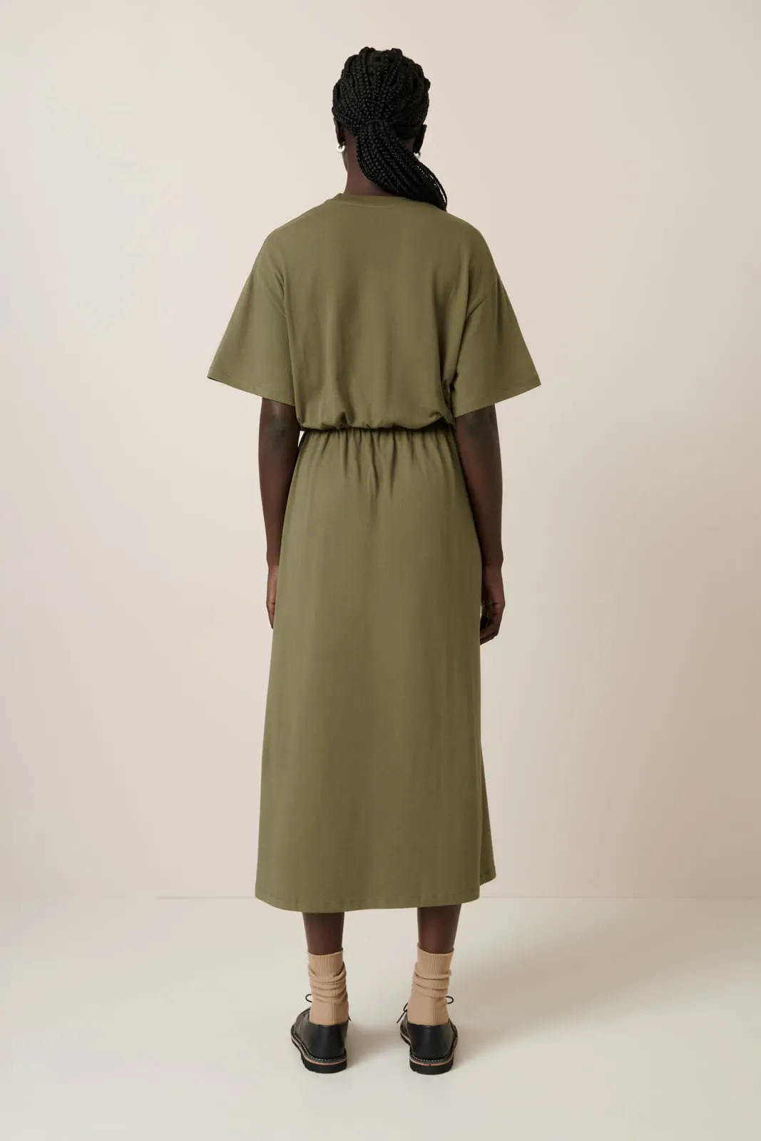 T-Shirt Dancer Dress - Cedar