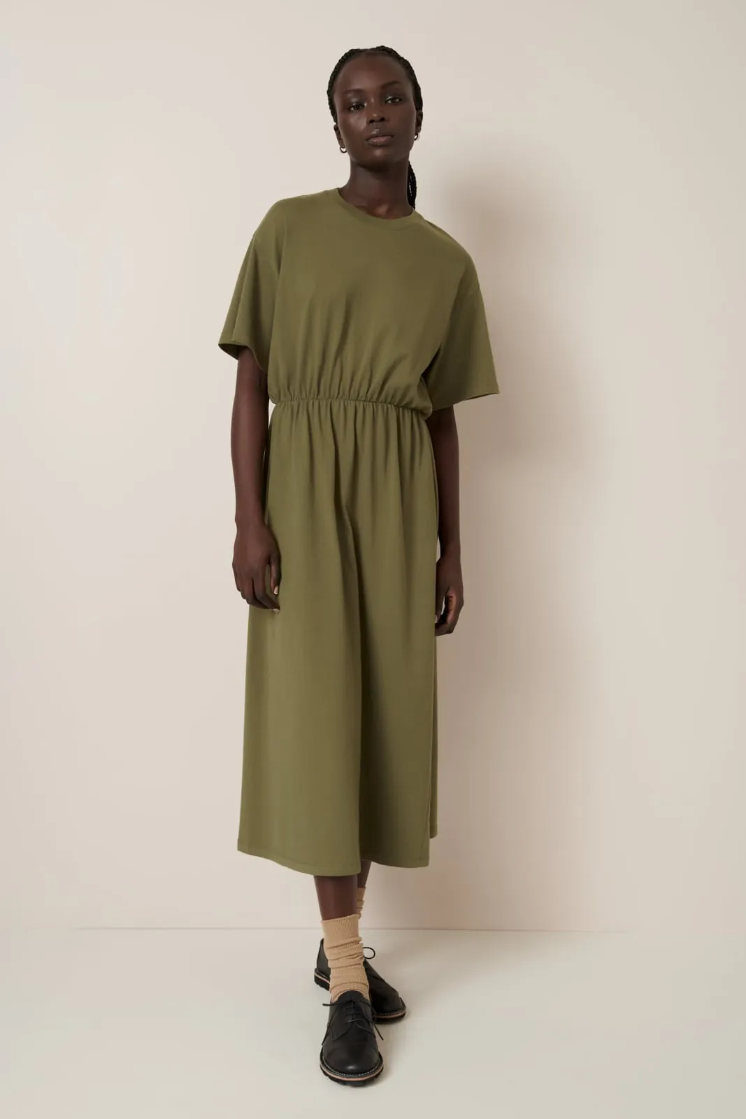 T-Shirt Dancer Dress - Cedar