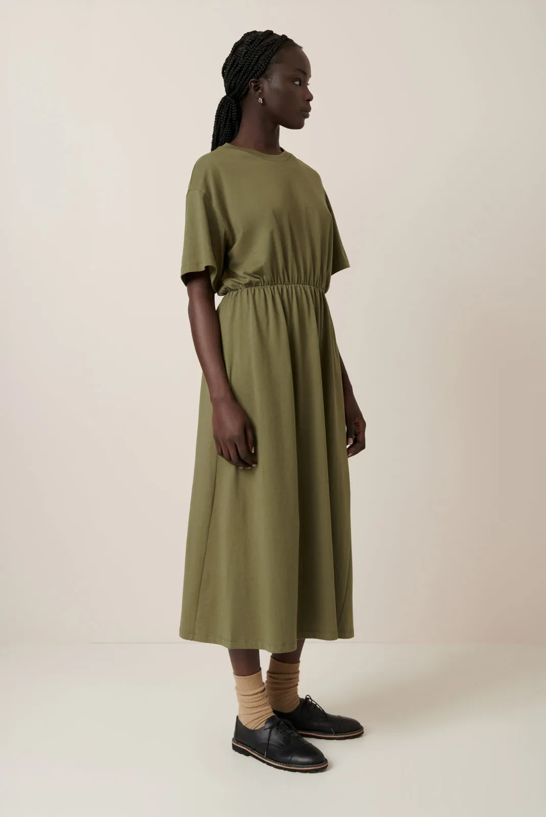 T-Shirt Dancer Dress - Cedar