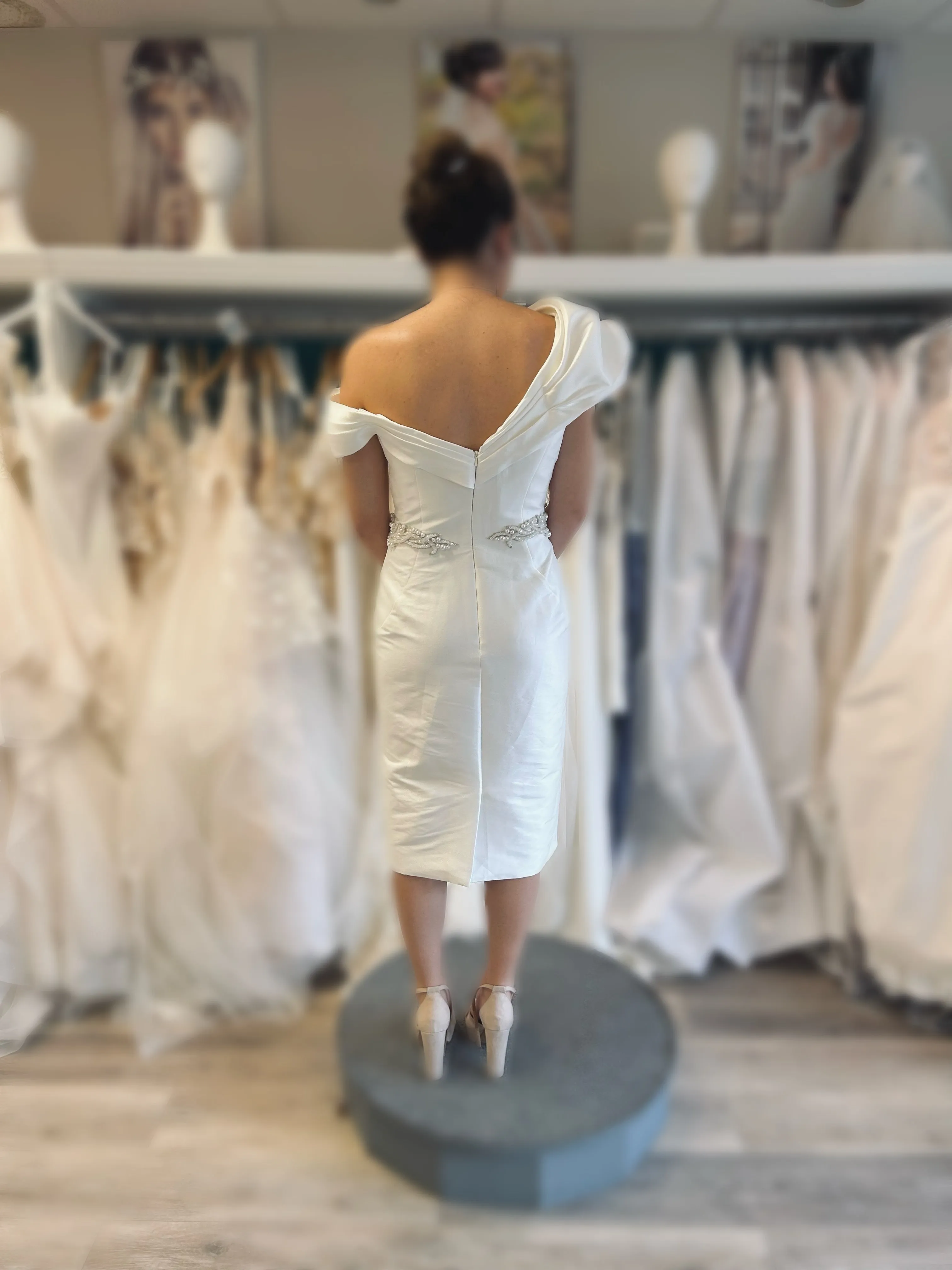 Terani Couture 2011C2009 Short Wedding Dress Sample