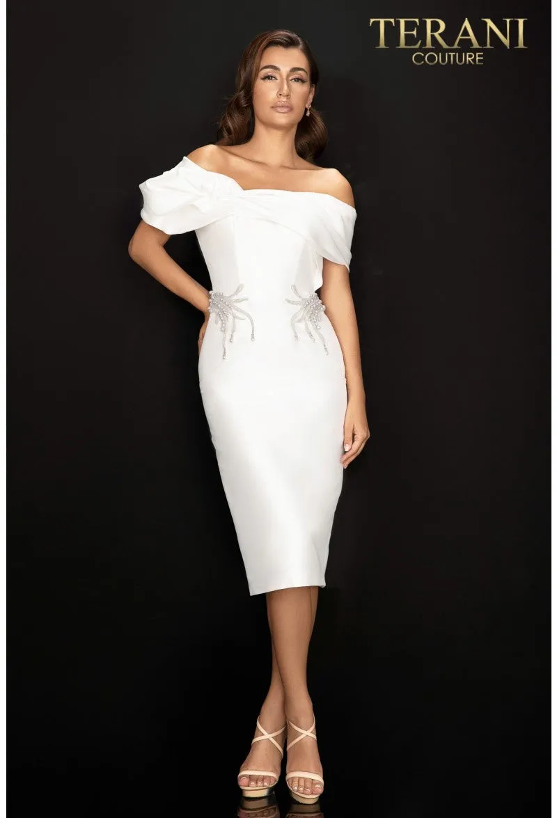Terani Couture 2011C2009 Short Wedding Dress Sample