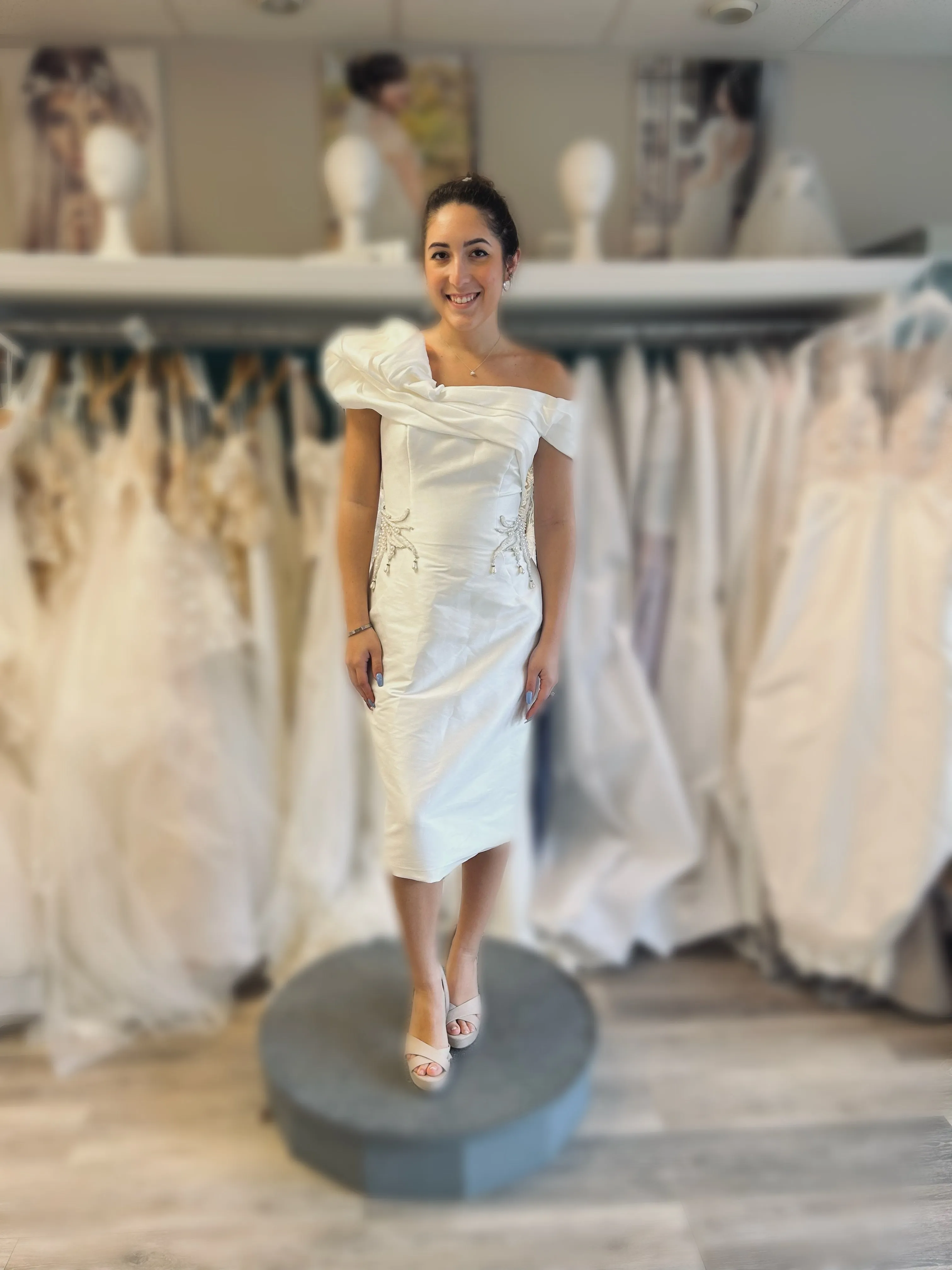 Terani Couture 2011C2009 Short Wedding Dress Sample