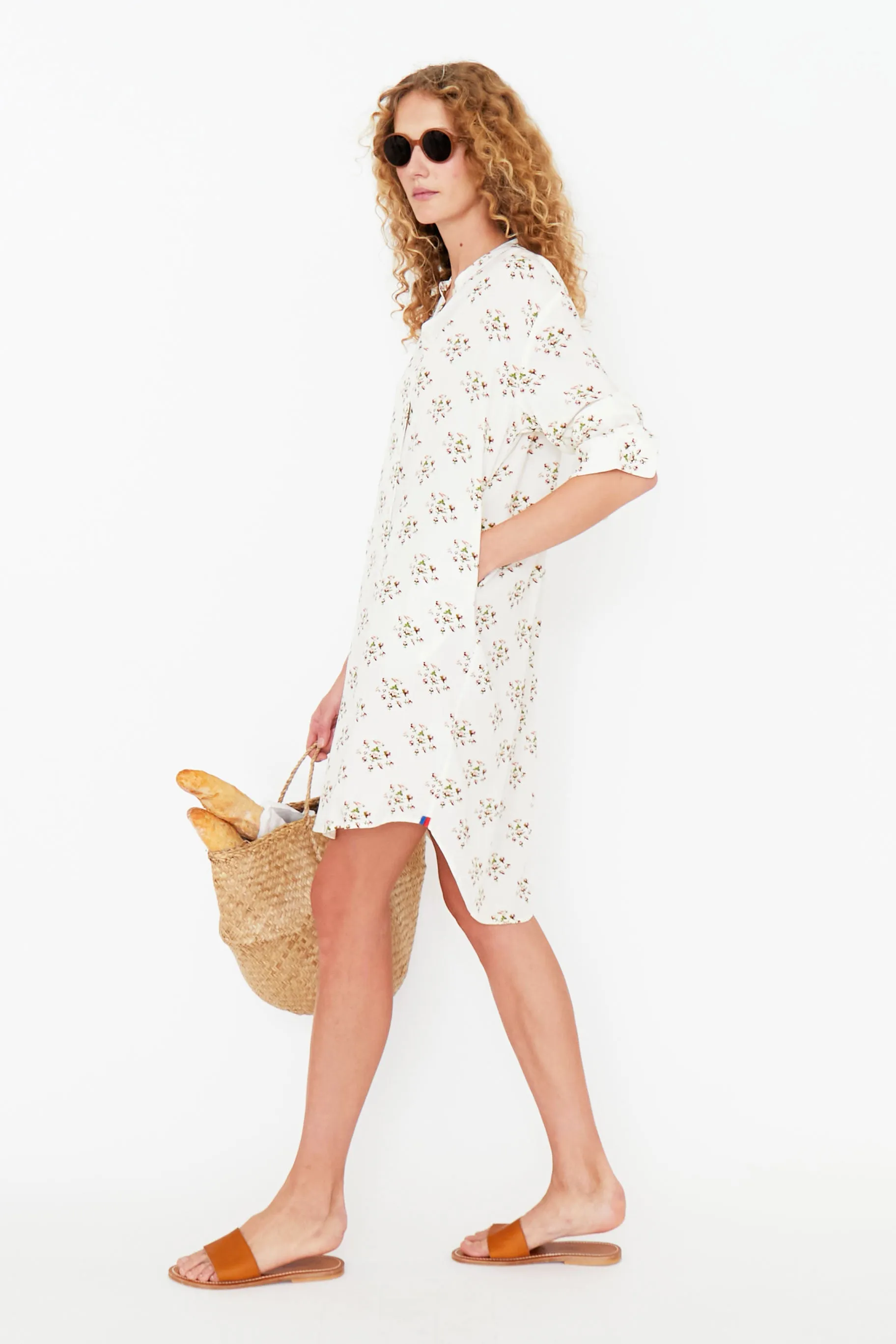 The Helena - White/Floral