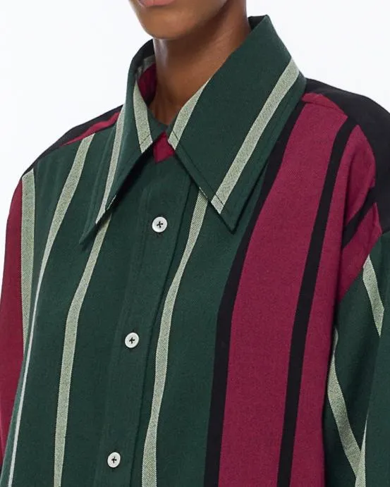 The Large Collar Shirt : Stripe 227