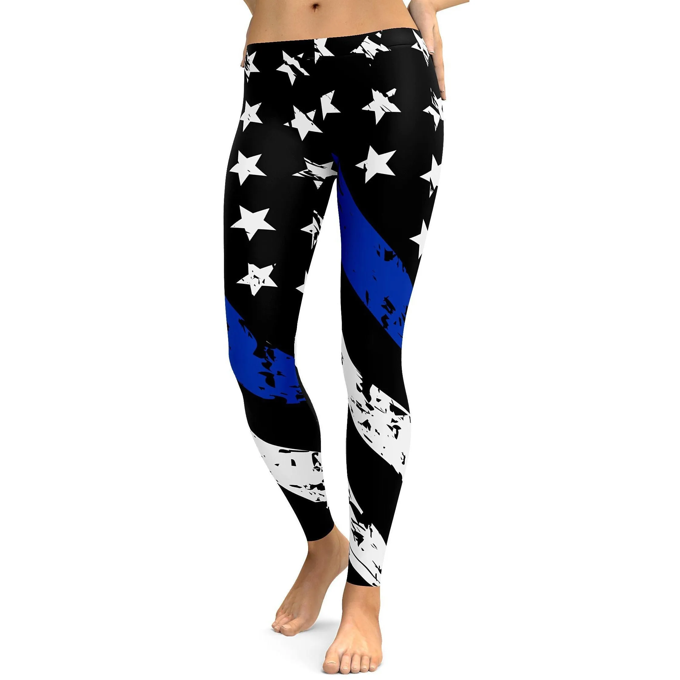 Thin Blue Line Leggings