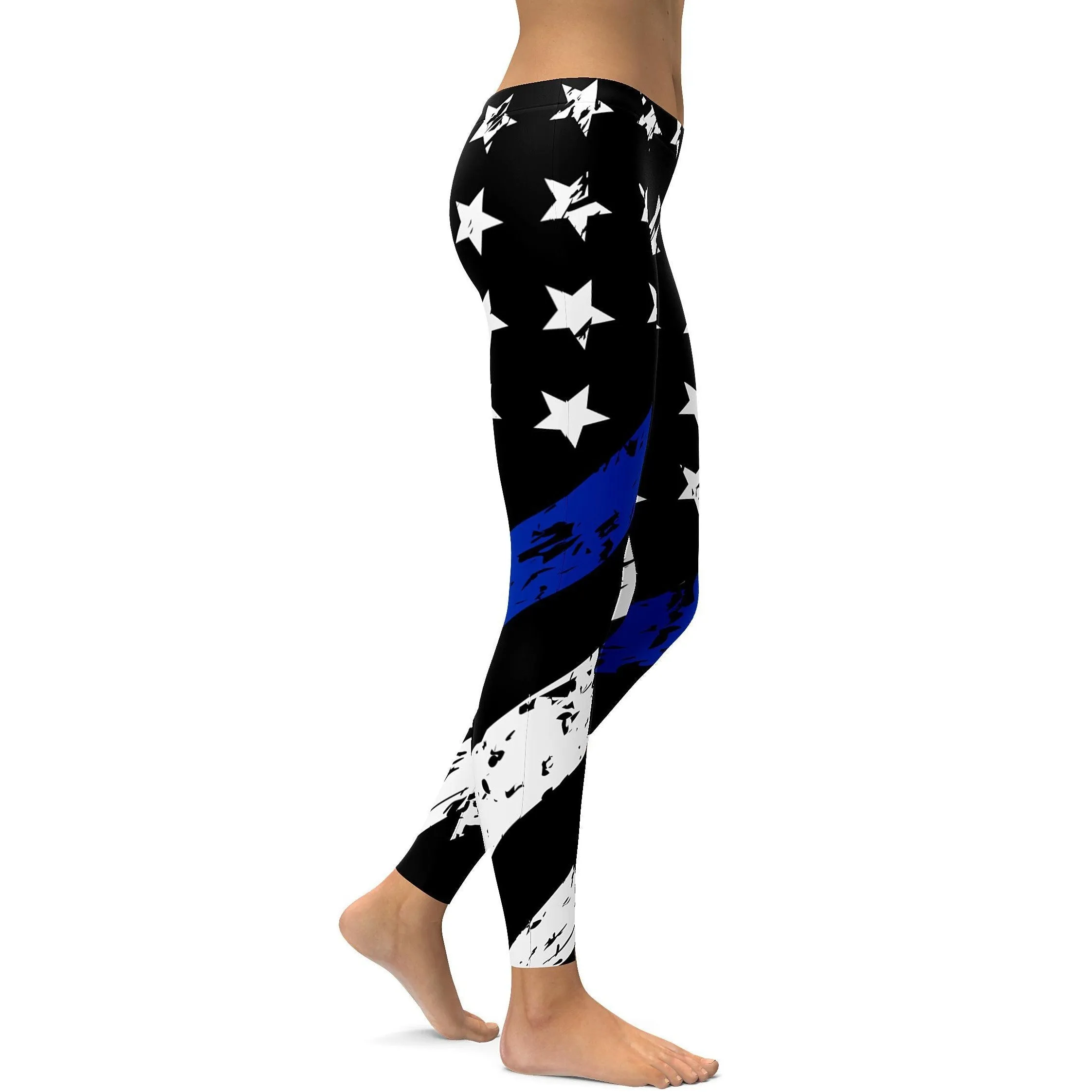 Thin Blue Line Leggings