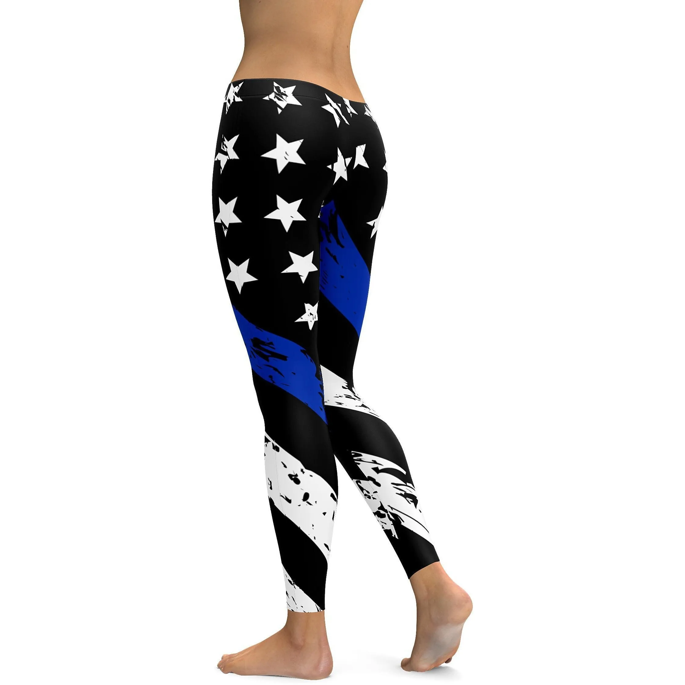 Thin Blue Line Leggings