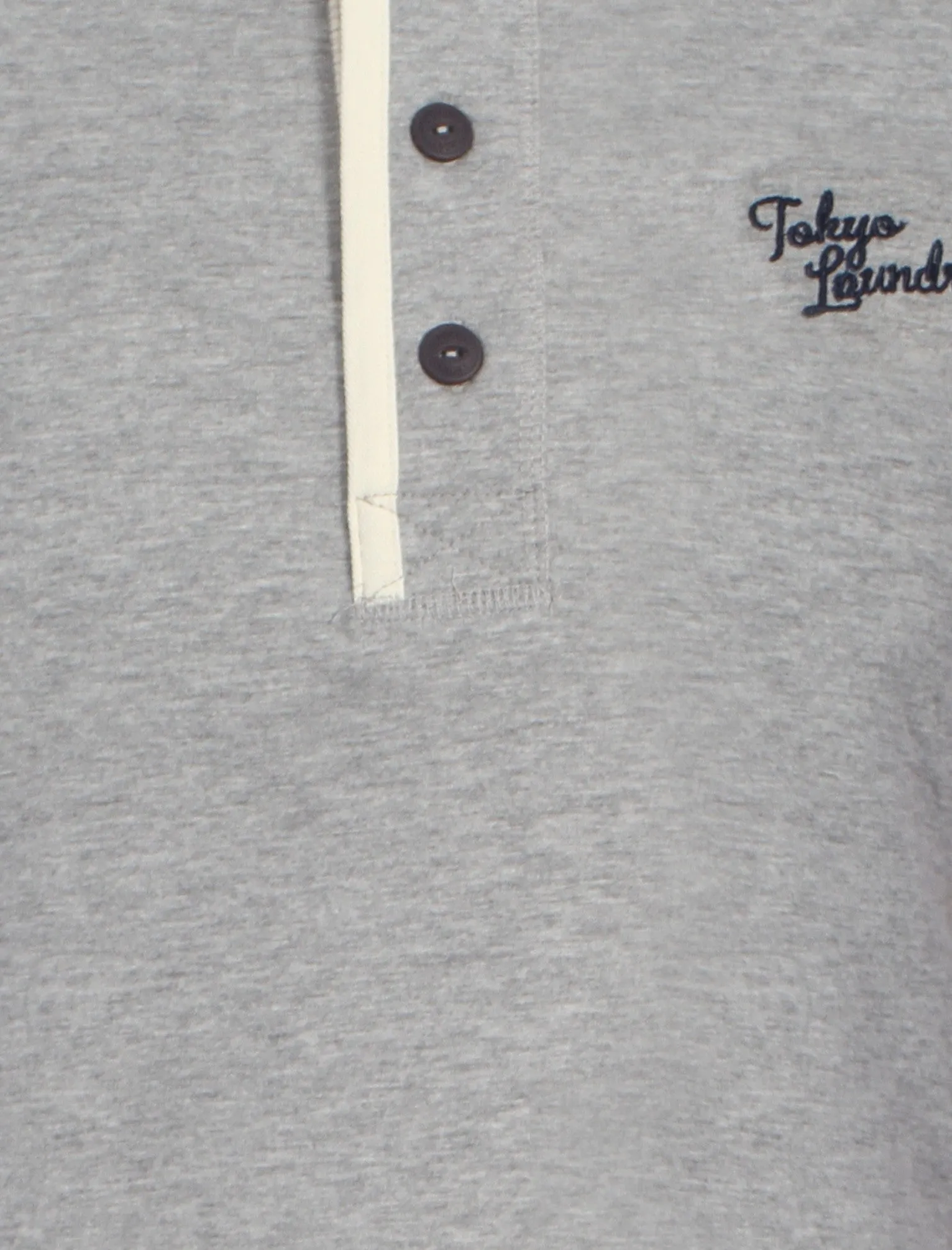 Tokyo Laundry Mount Wrangell henley top in red