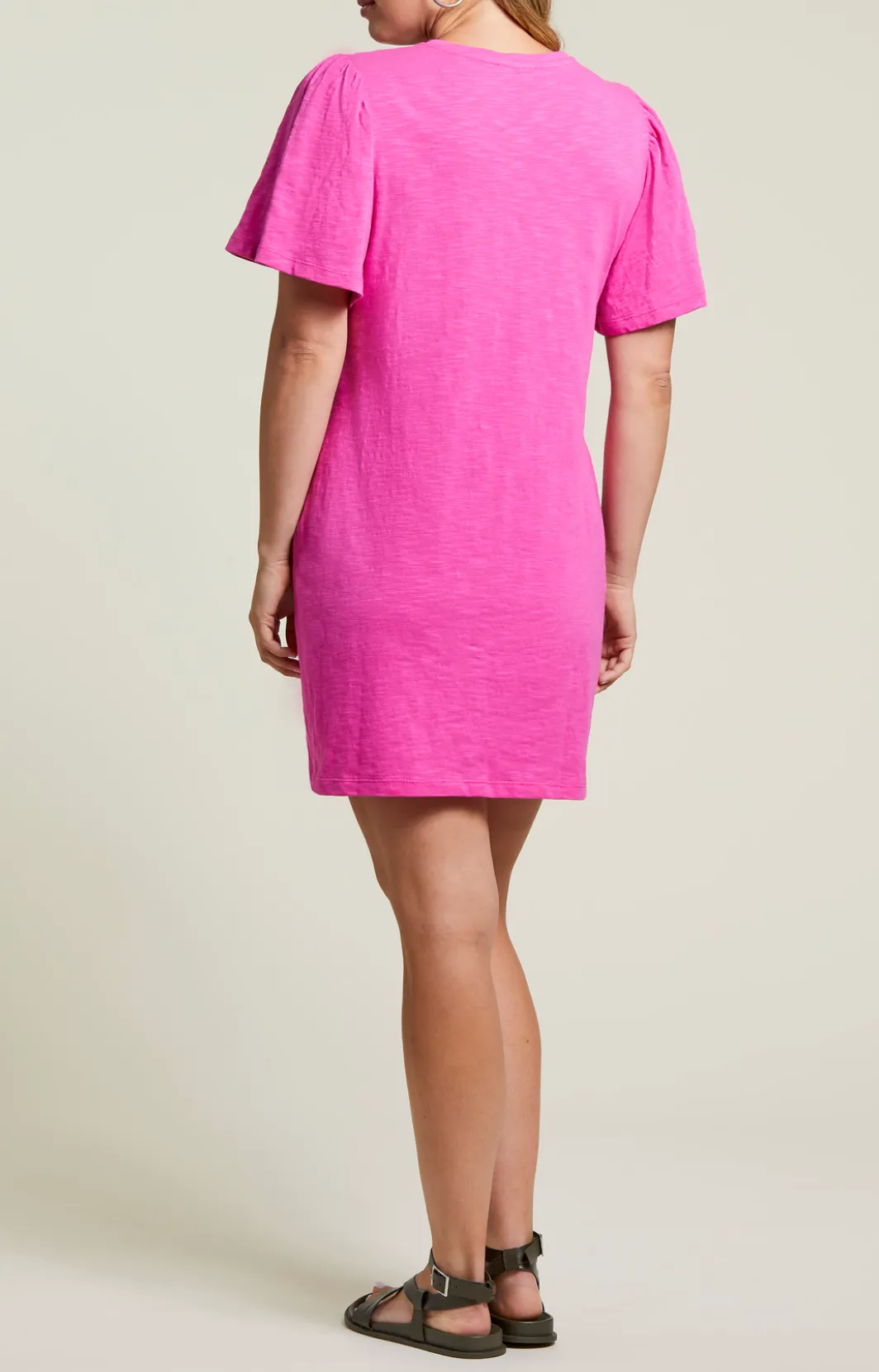 Tribal Flutter Sleeve Dress