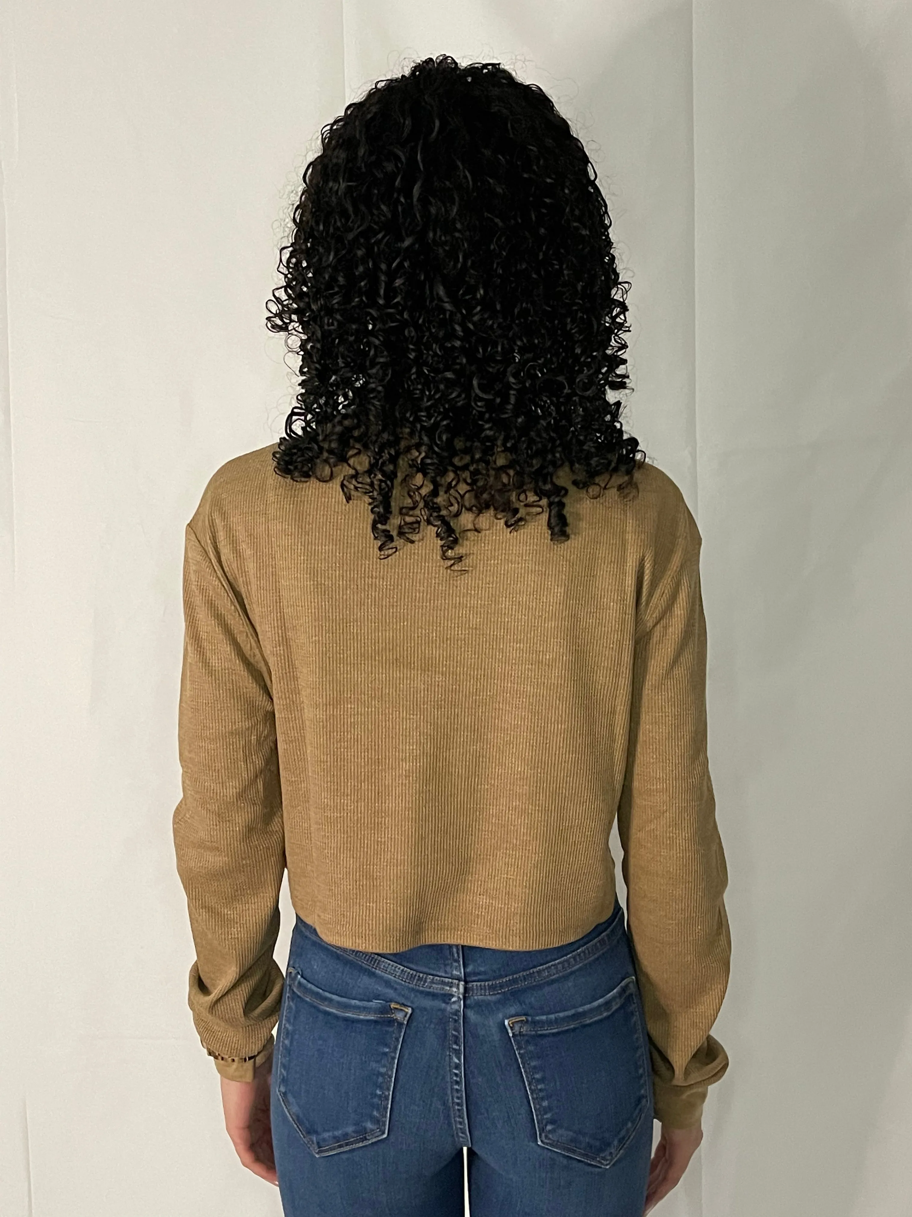 Turtle Neck Crop Top