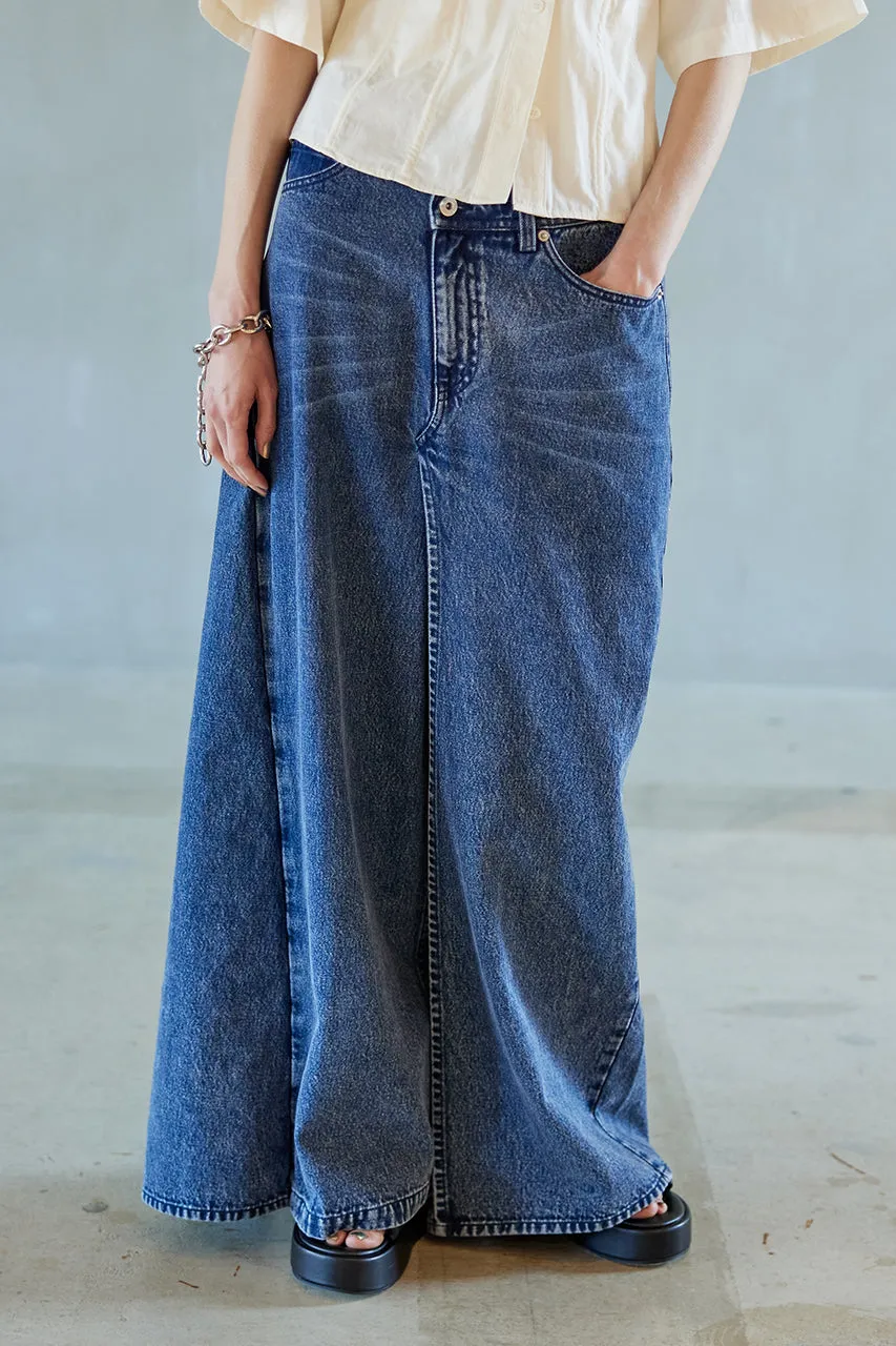 Twisted Layered Denim