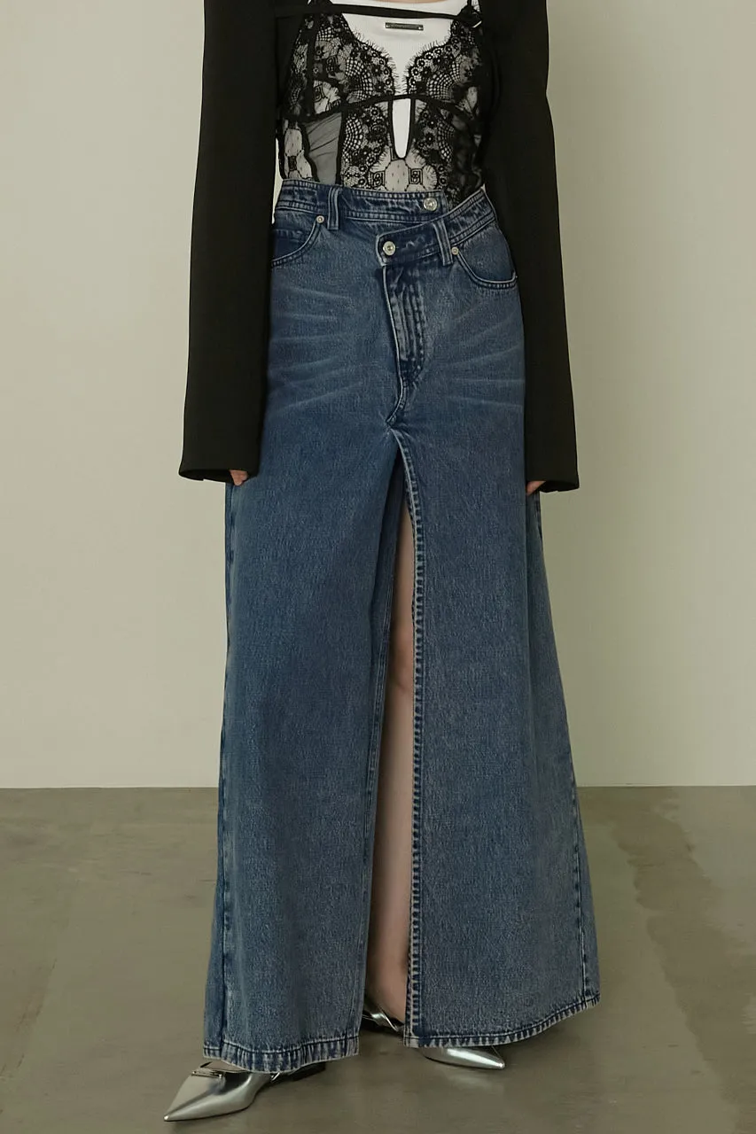 Twisted Layered Denim