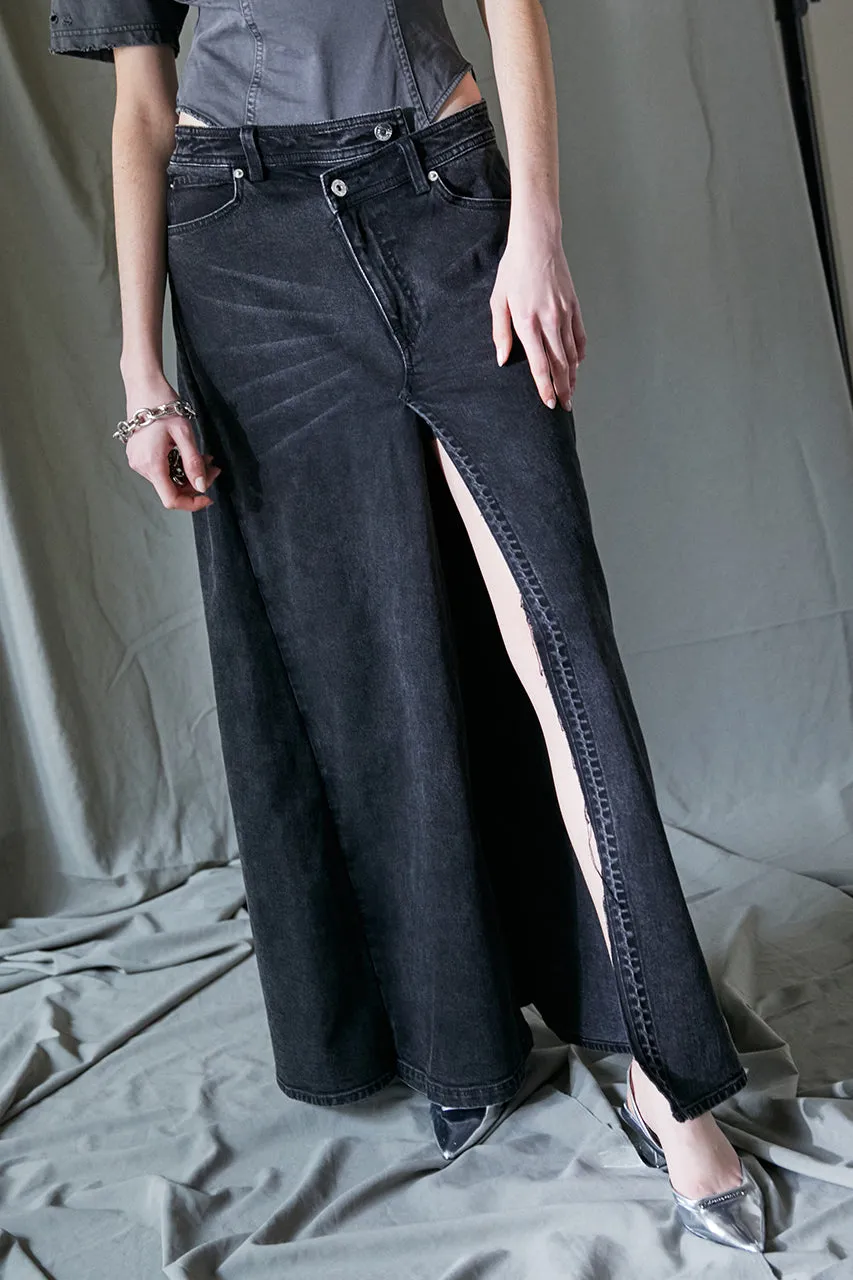 Twisted Layered Denim