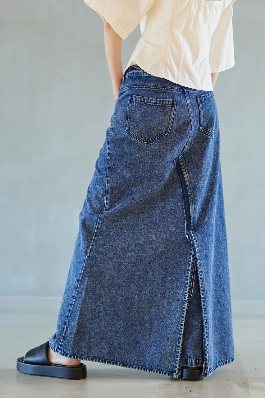 Twisted Layered Denim