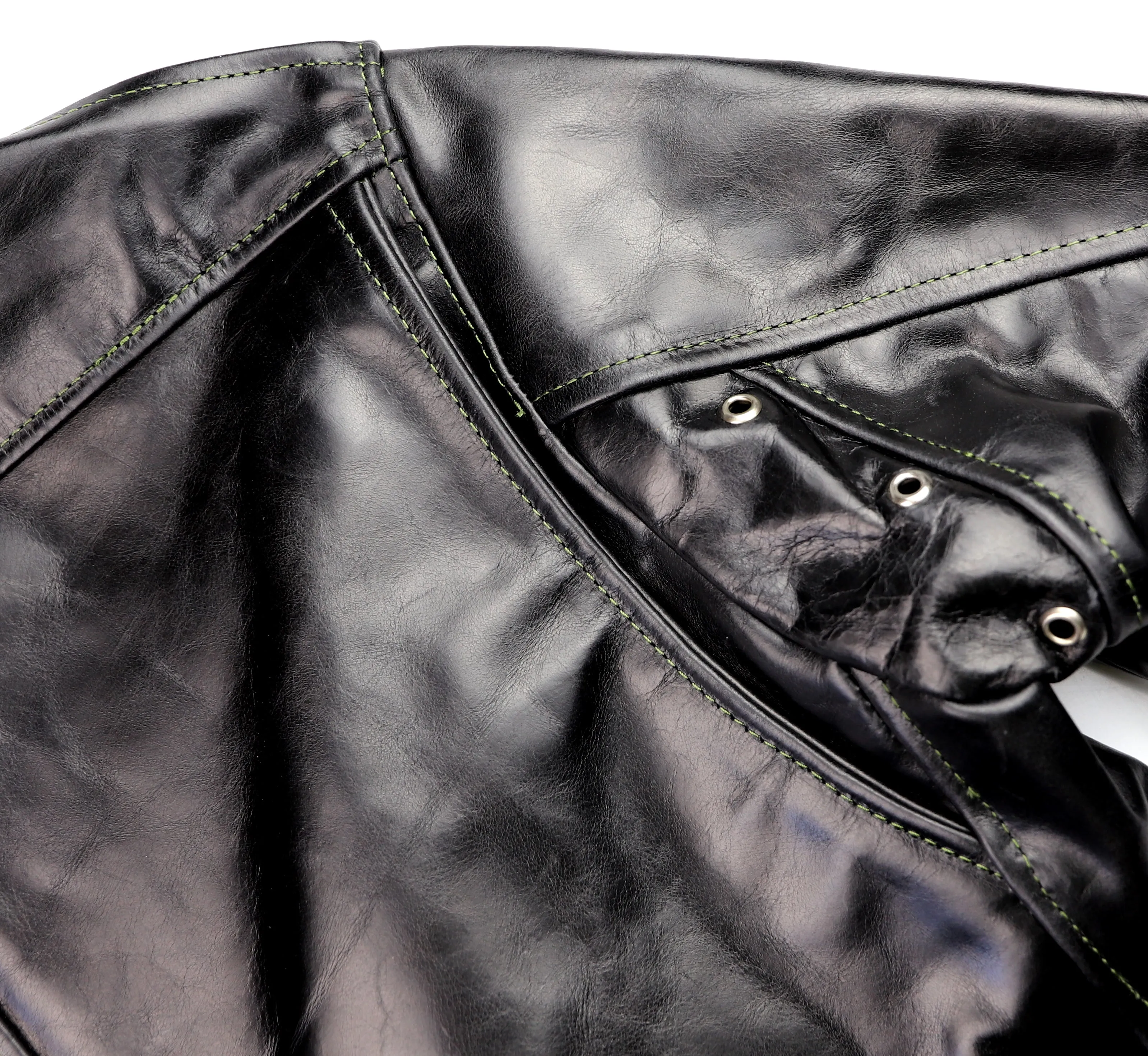 Vanson Agent X Slim Fit Cafe Racer, Black Bainbridge, size Small