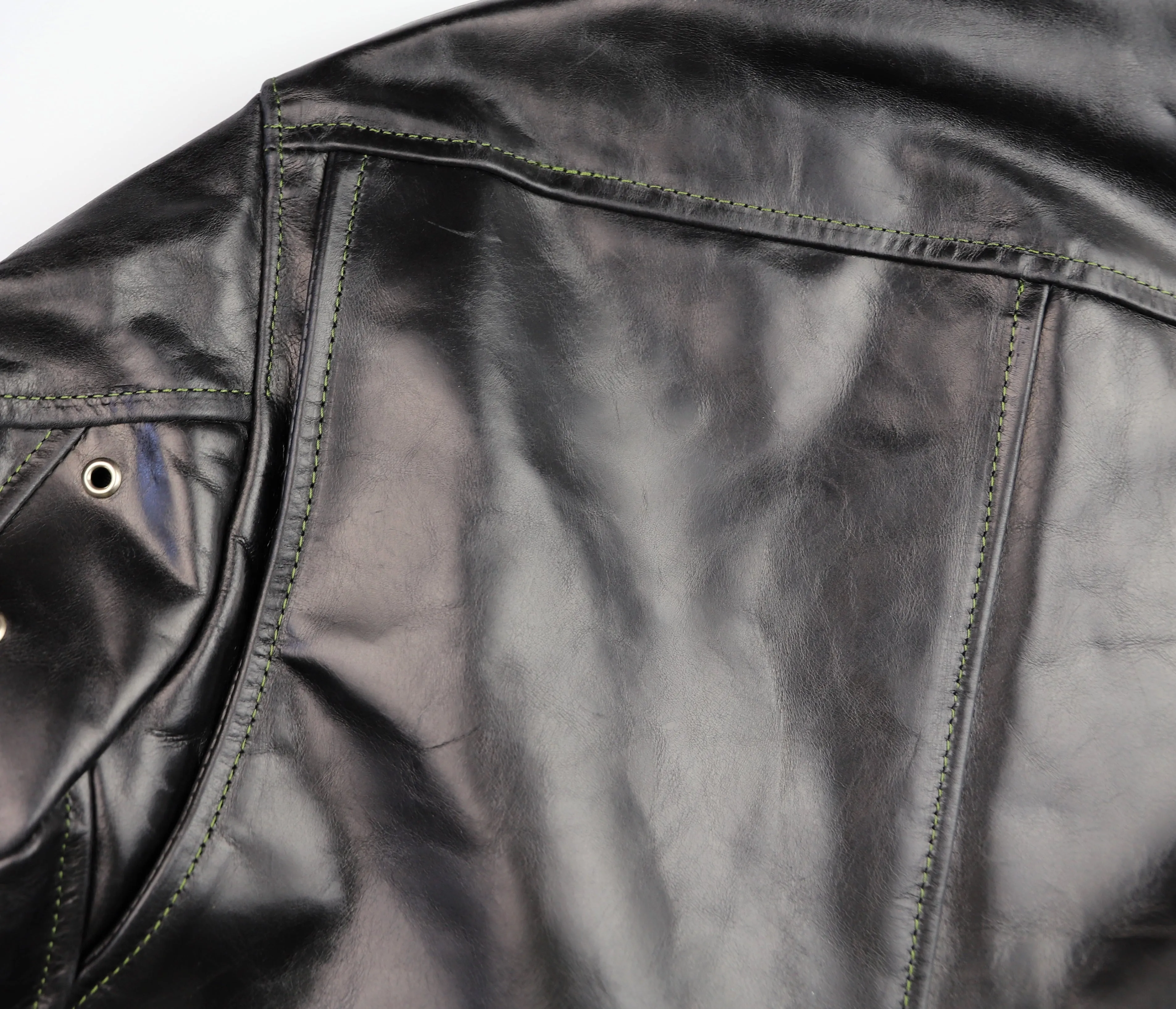 Vanson Agent X Slim Fit Cafe Racer, Black Bainbridge, size Small