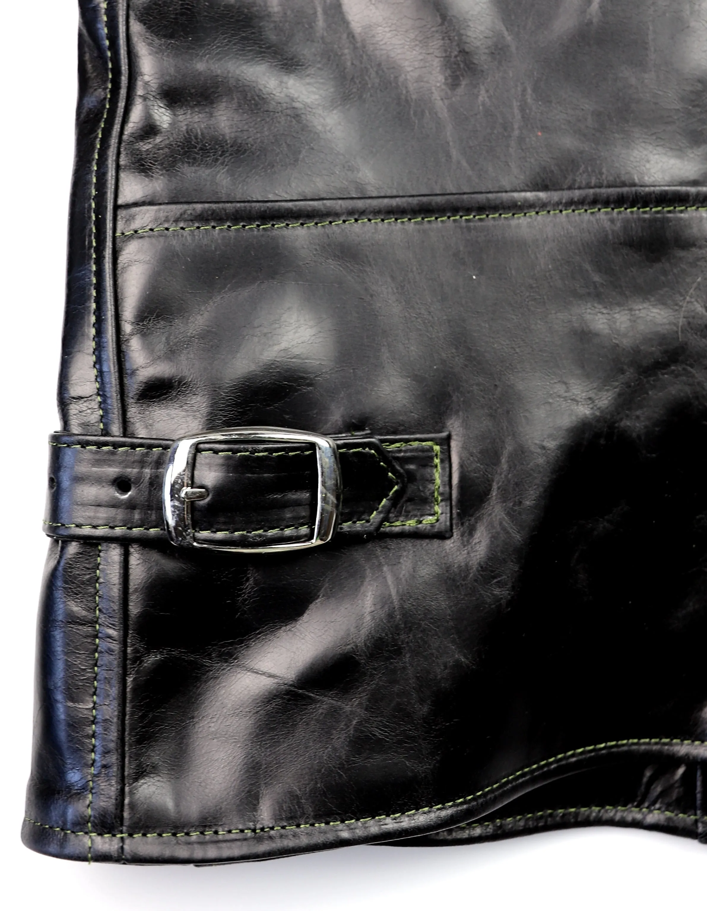 Vanson Agent X Slim Fit Cafe Racer, Black Bainbridge, size XL
