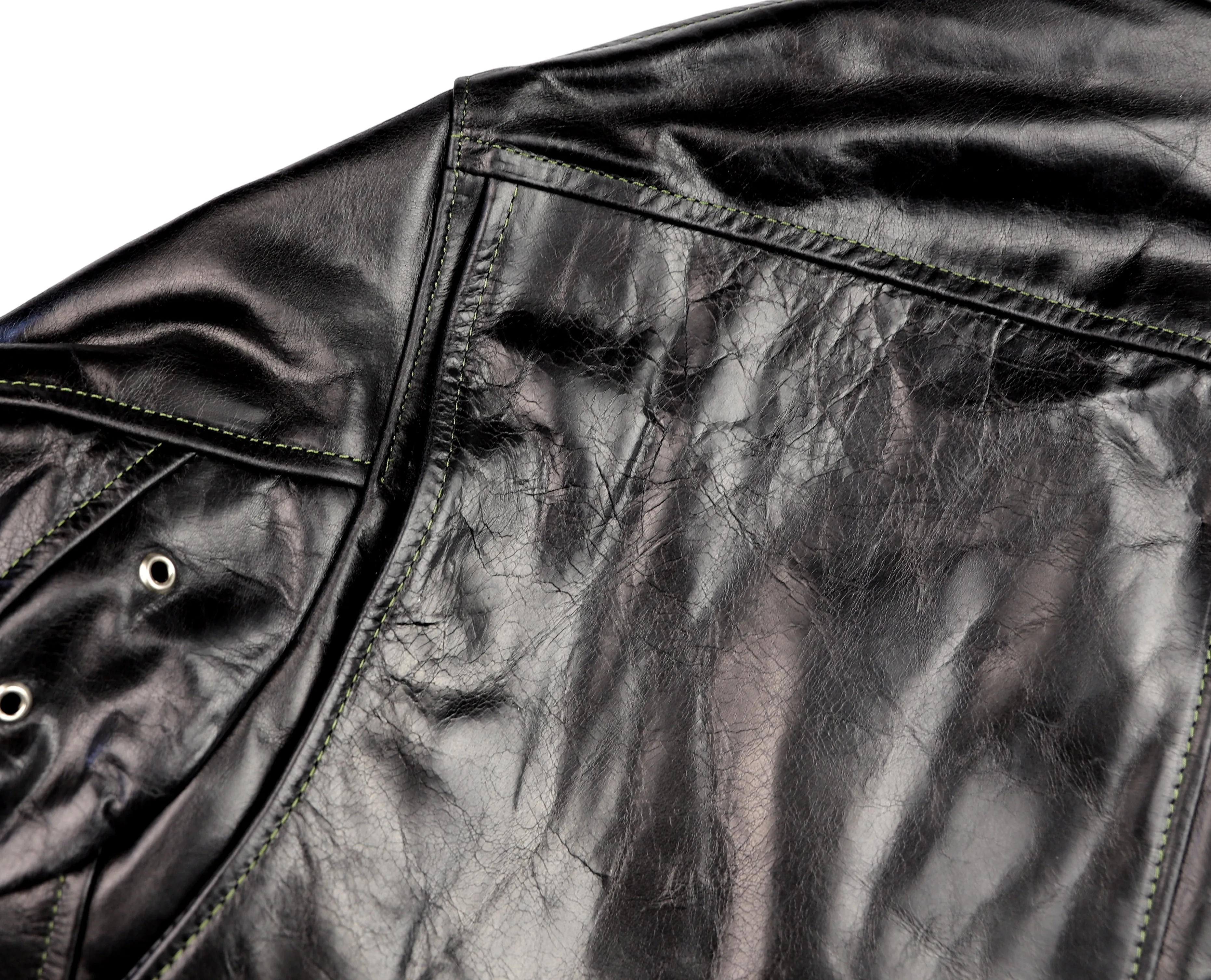Vanson Agent X Slim Fit Cafe Racer, Black Bainbridge, size XL