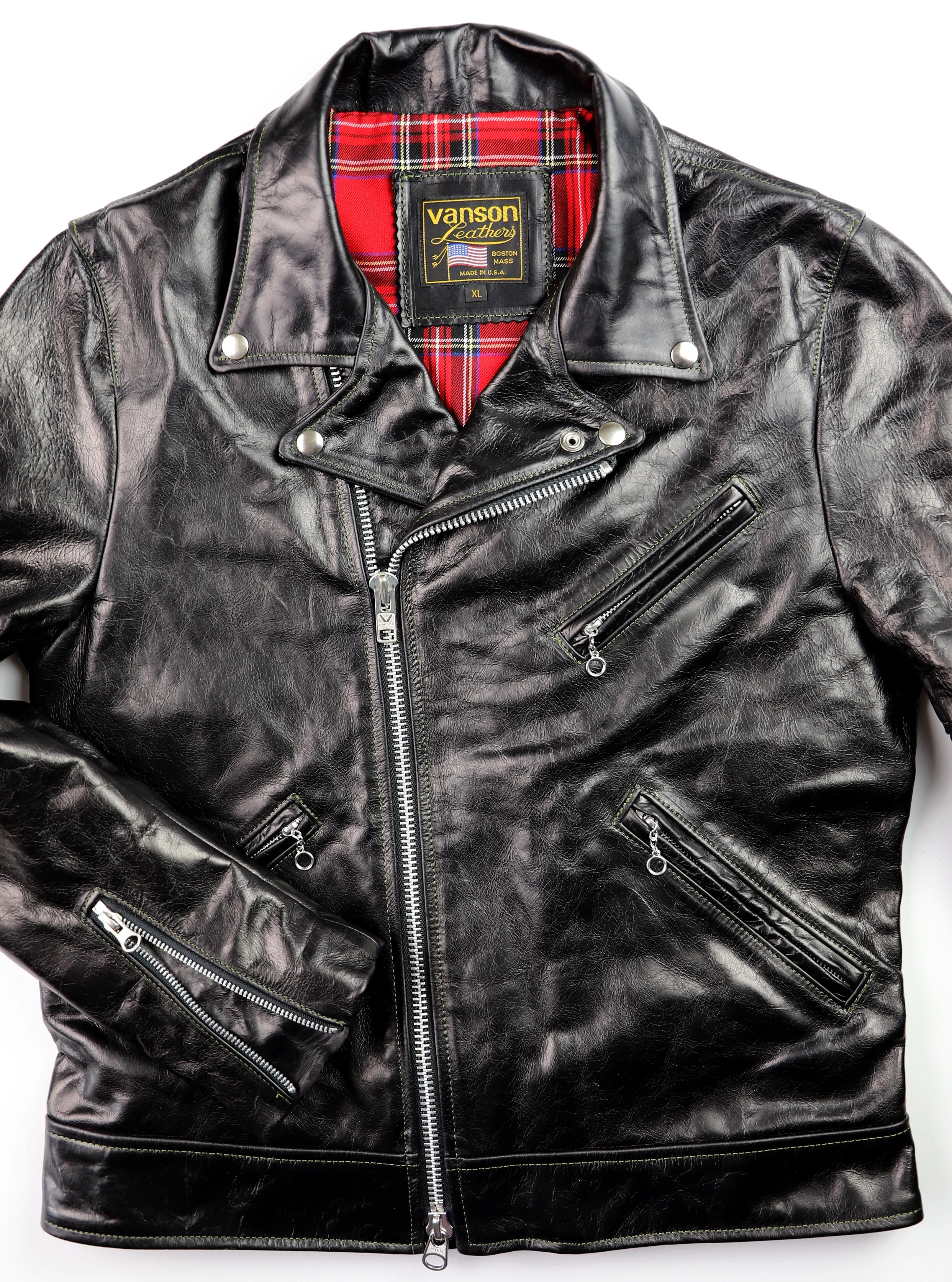 Vanson Daredevil, Black Bainbridge, size XL (42)