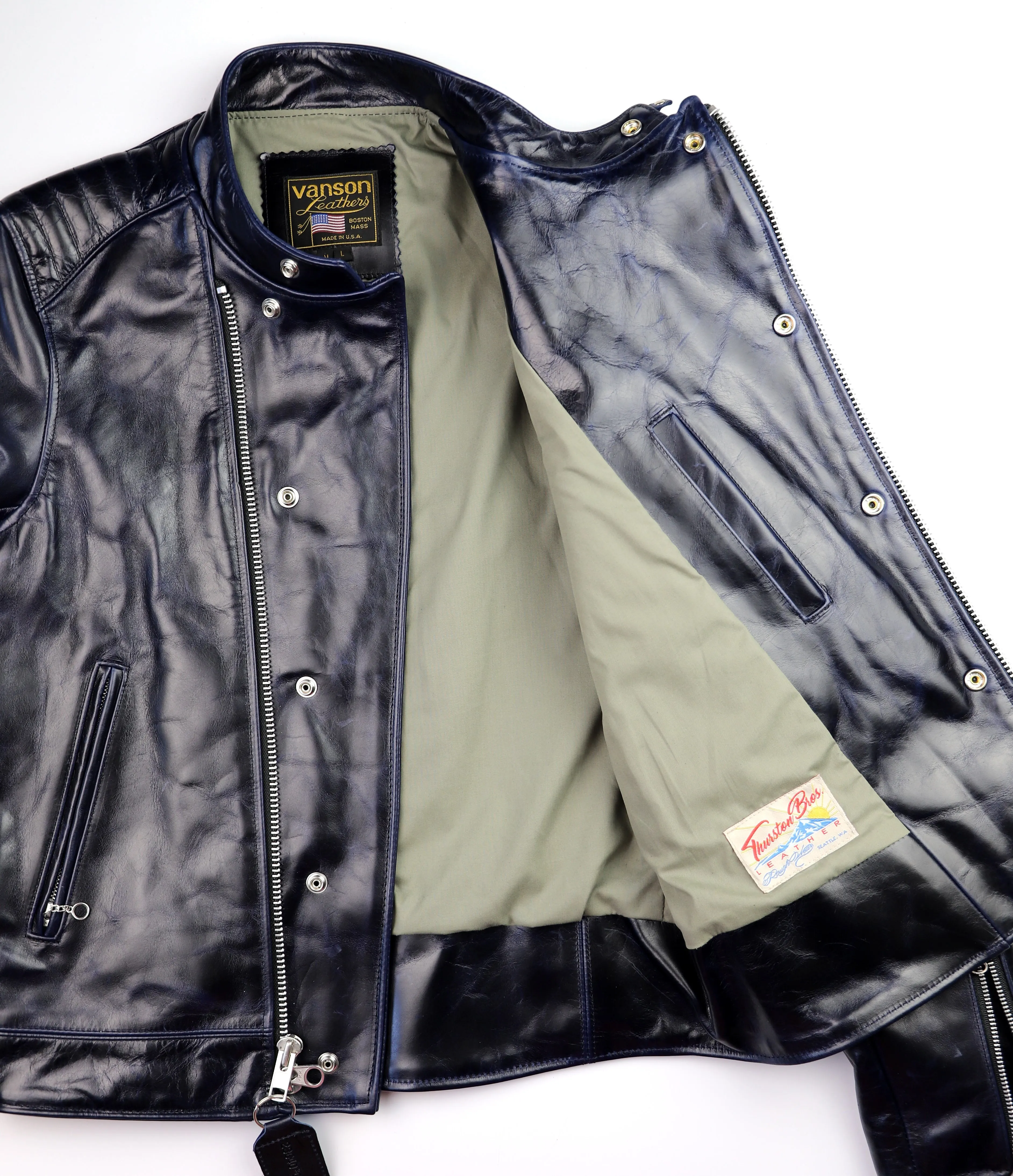 Vanson Portland, Abyss Blue Bainbridge, size M/L (40)