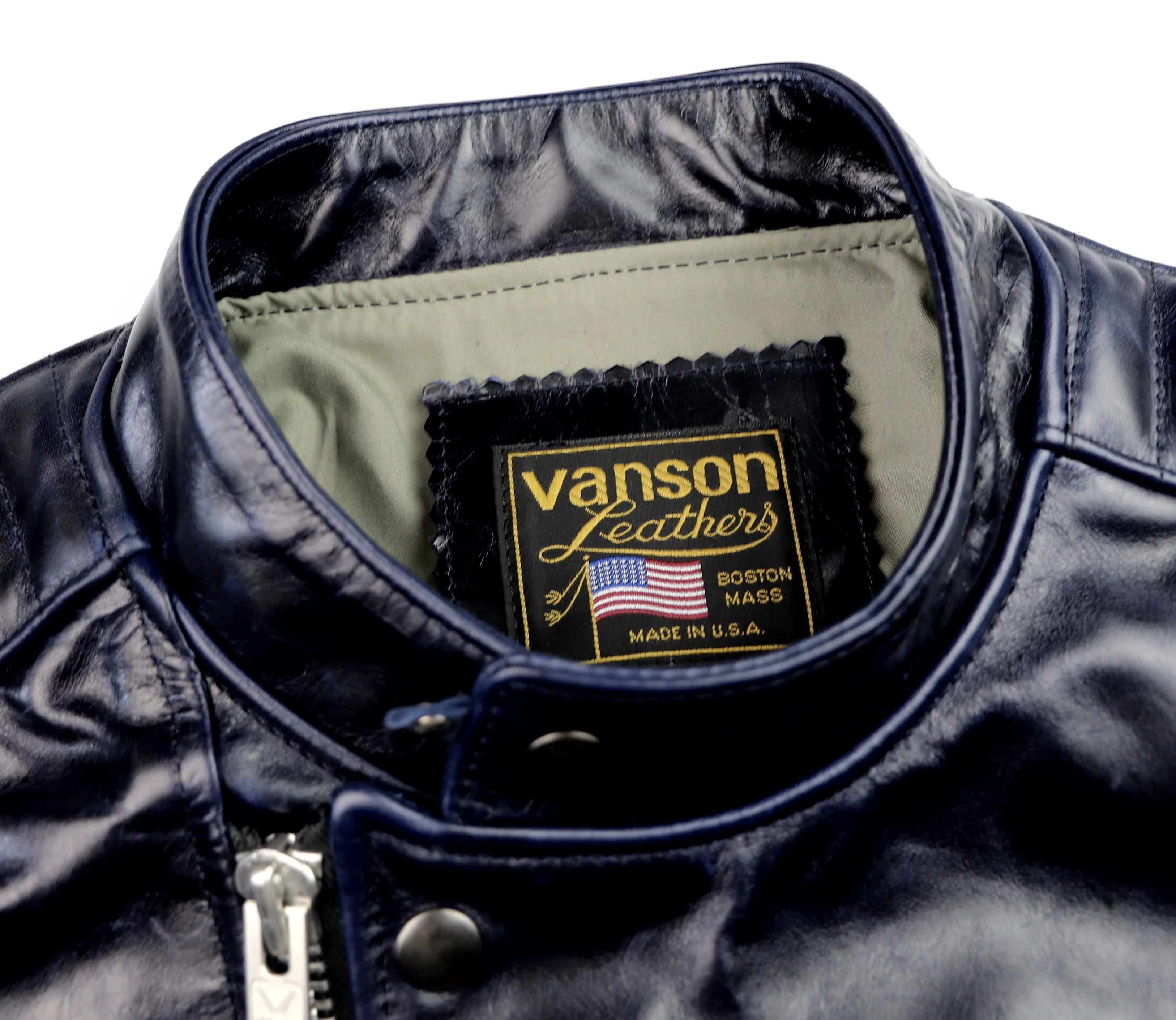 Vanson Portland, Abyss Blue Bainbridge, size XL (46)