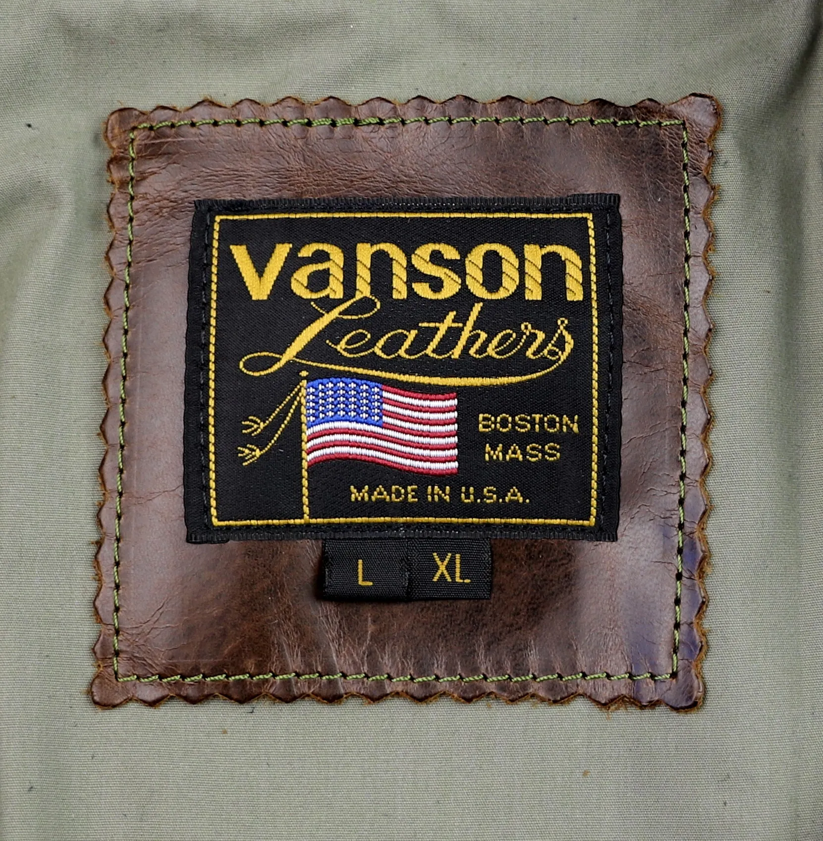 Vanson Portland, Dark Maple Bainbridge, size L/XL (44)