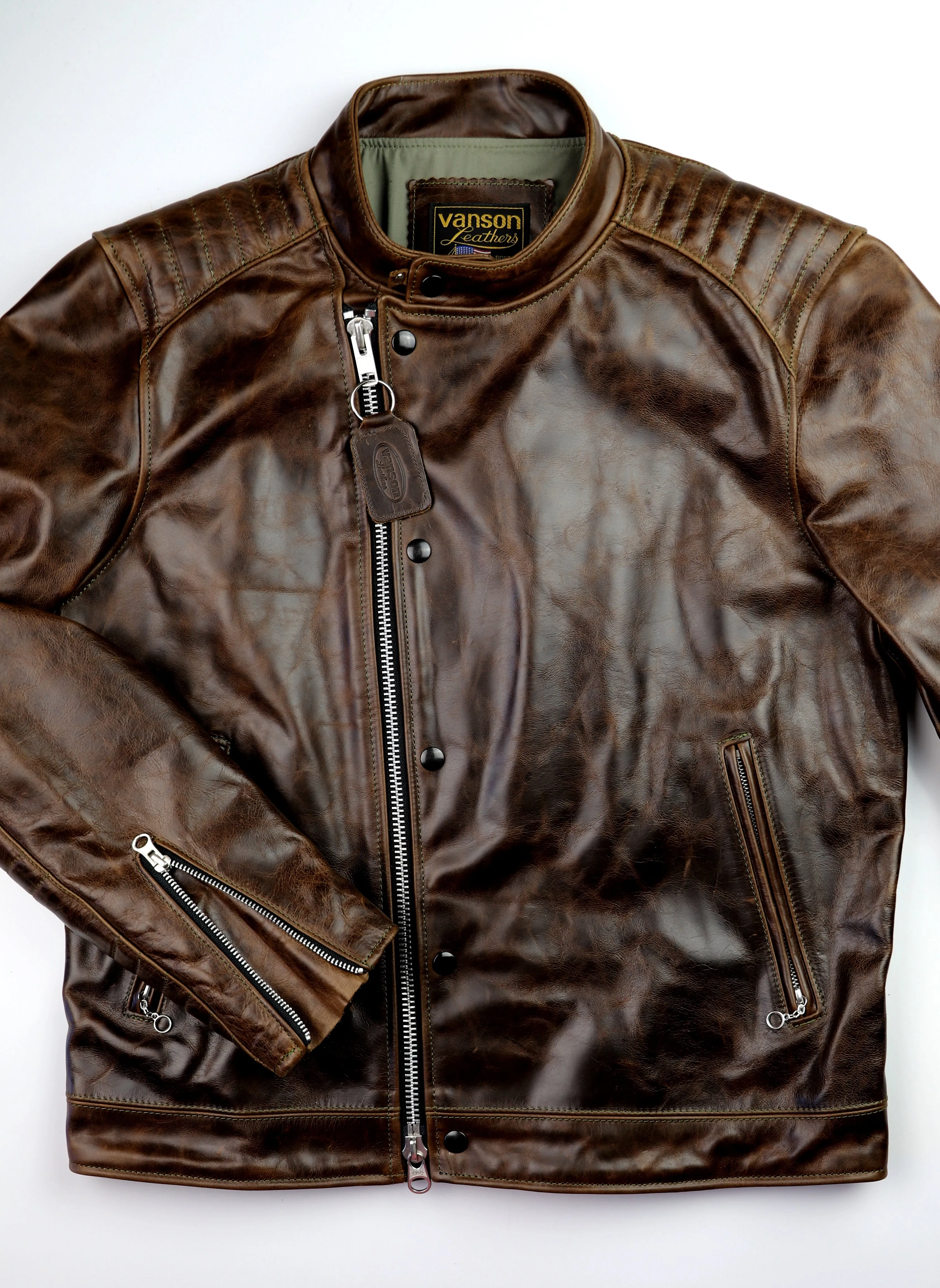 Vanson Portland, Dark Maple Bainbridge, size L/XL (44)