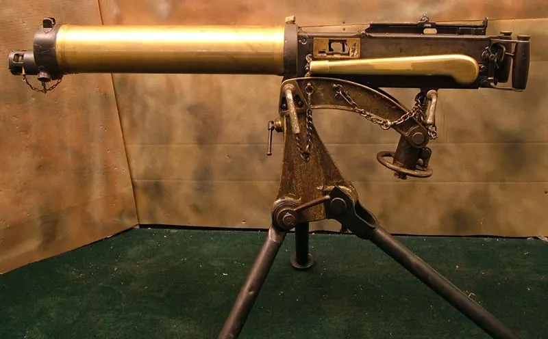 Vickers Display Machine Gun With Tripod Mount: Tropical Edition
