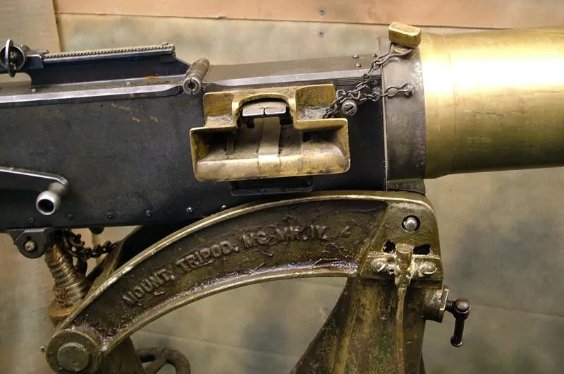 Vickers Display Machine Gun With Tripod Mount: Tropical Edition