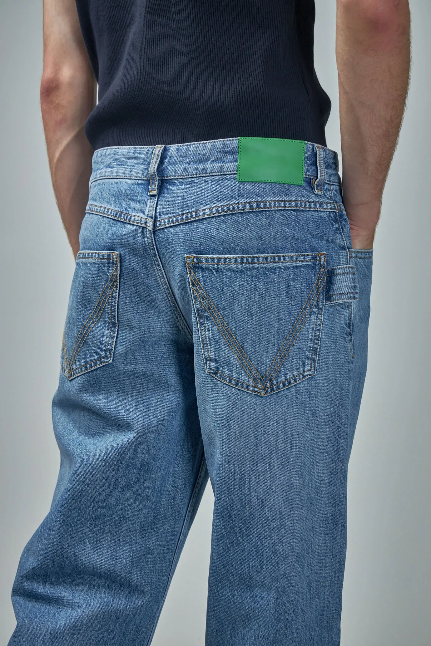 Vintage Indigo Straight Denim