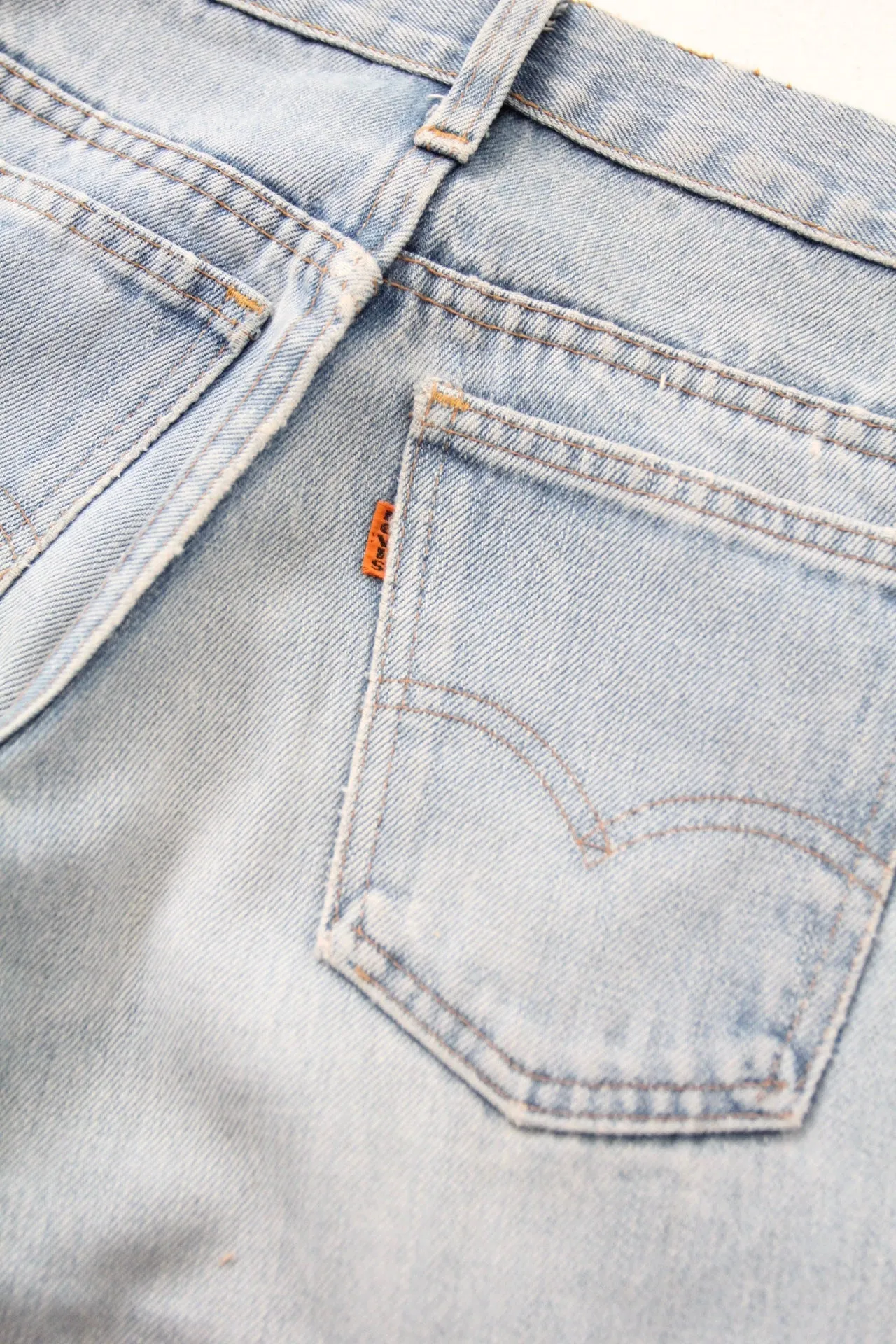 vintage Levis 784 bell bottom jeans, 26 x 30