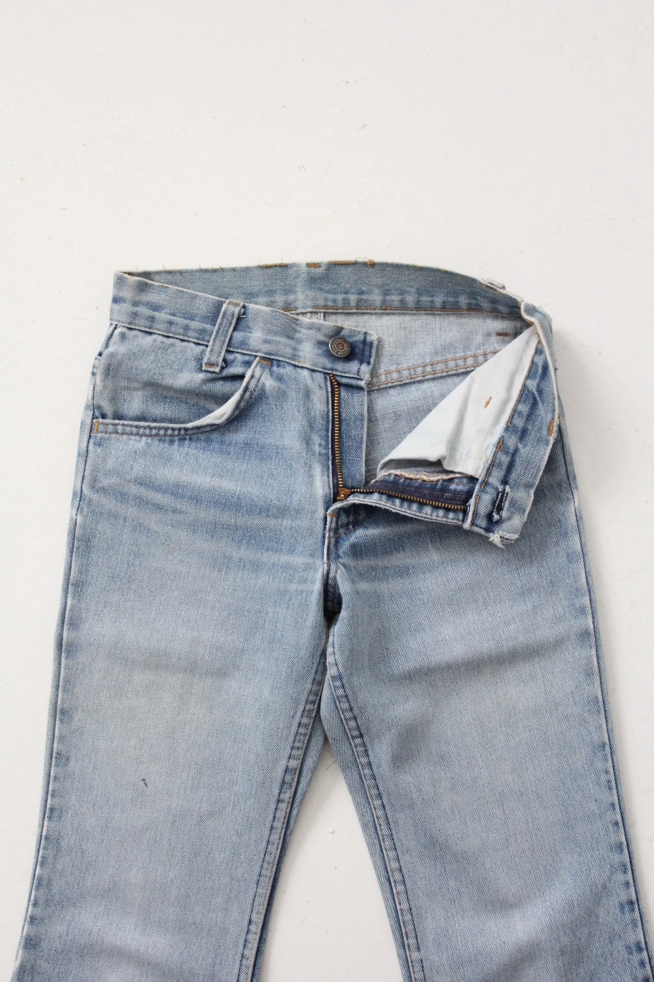 vintage Levis 784 bell bottom jeans, 26 x 30