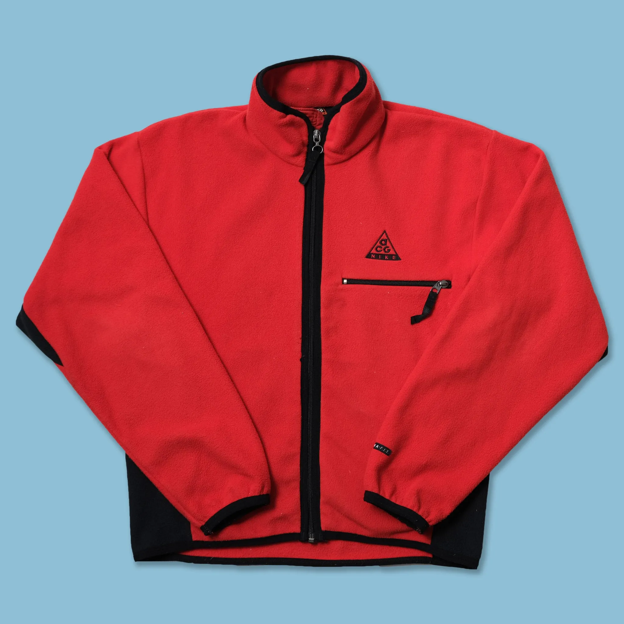 Vintage Nike ACG Women's Fleece Jacket Small