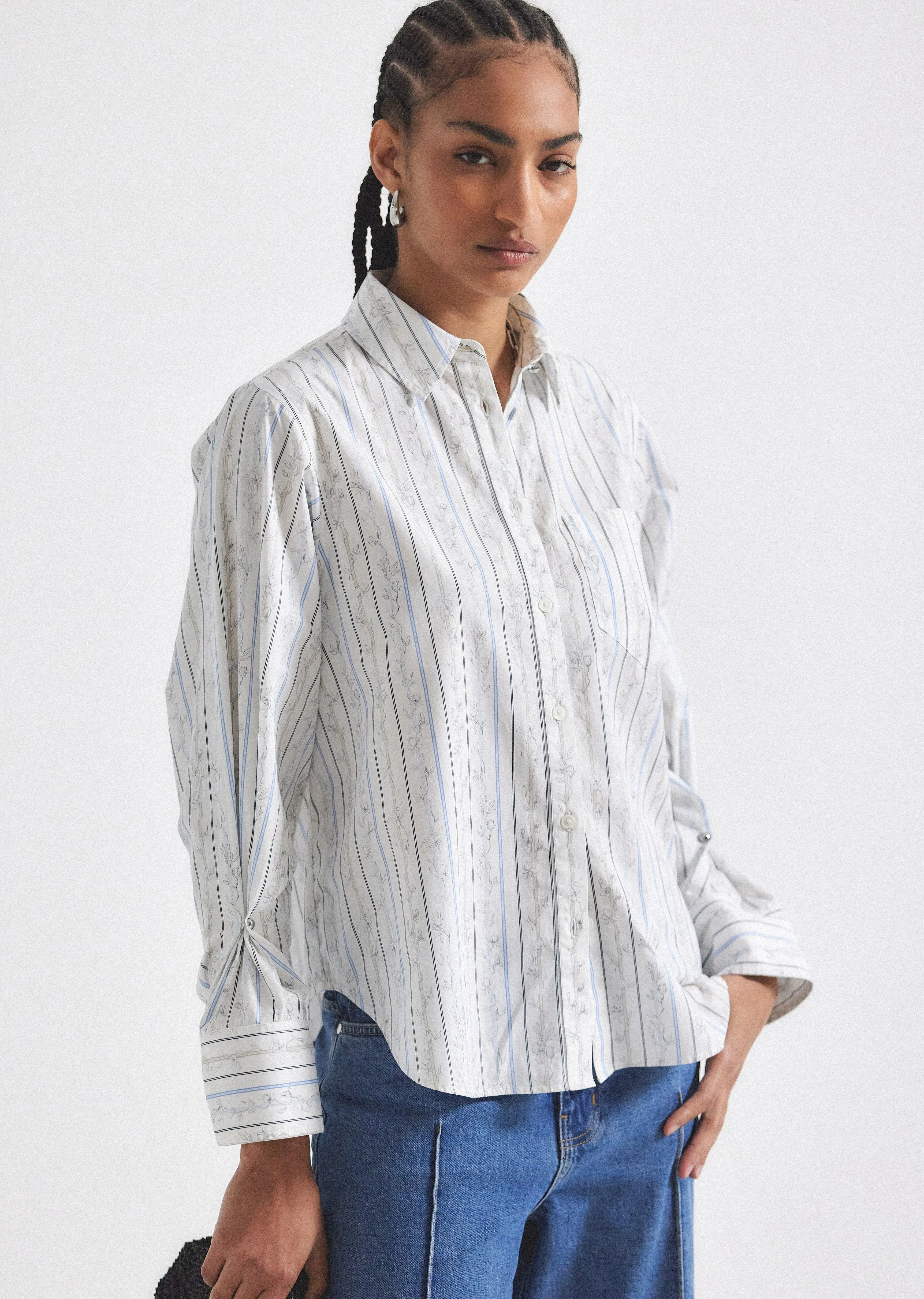 Wesley Shirt - White Multi