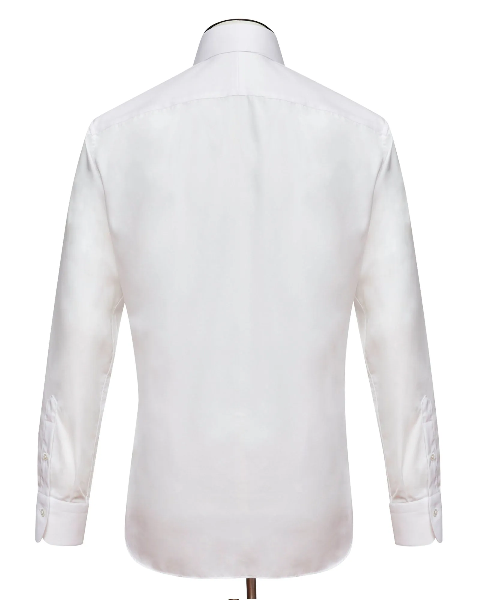 White Cutaway Collar Tall Fit Shirt