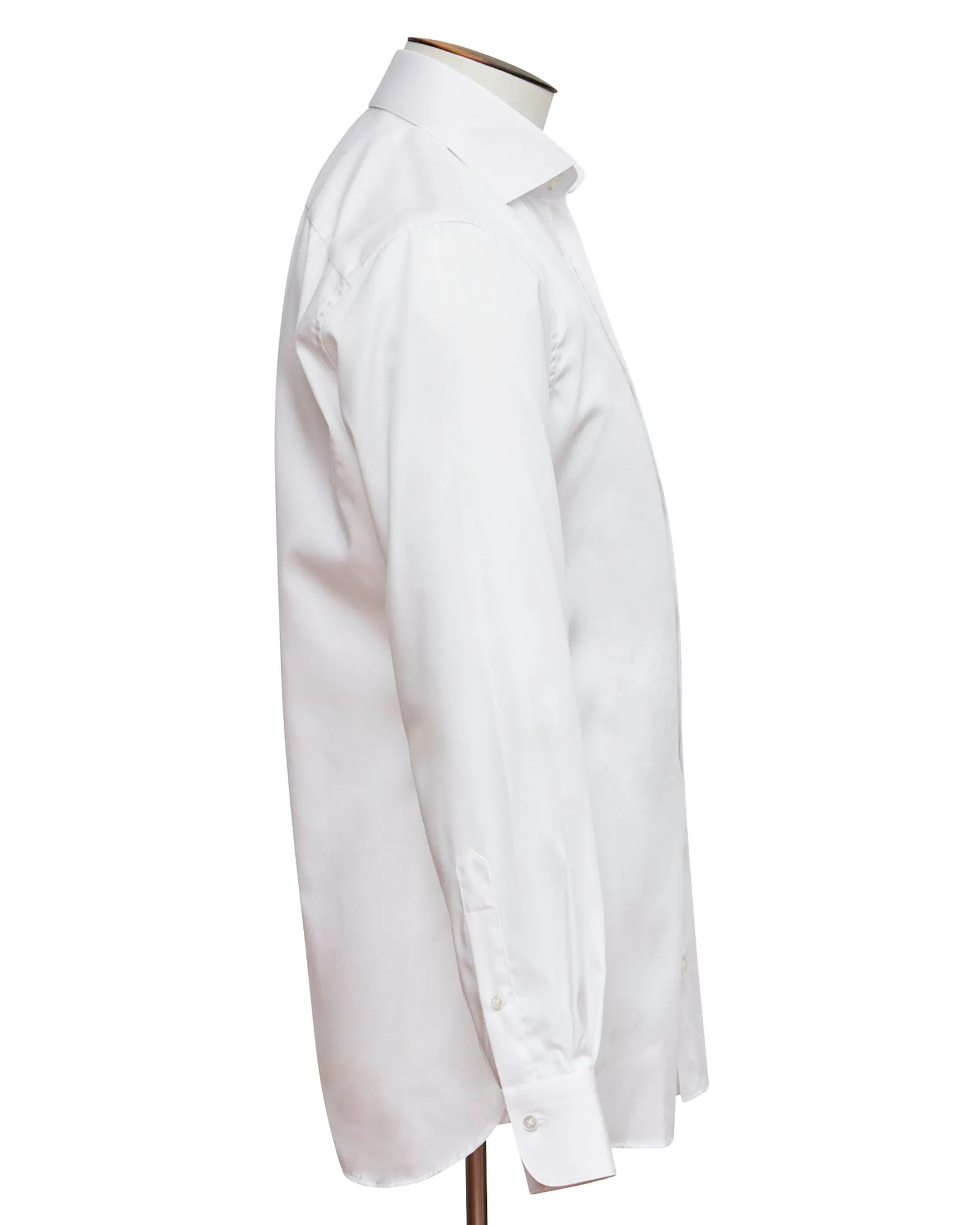 White Cutaway Collar Tall Fit Shirt