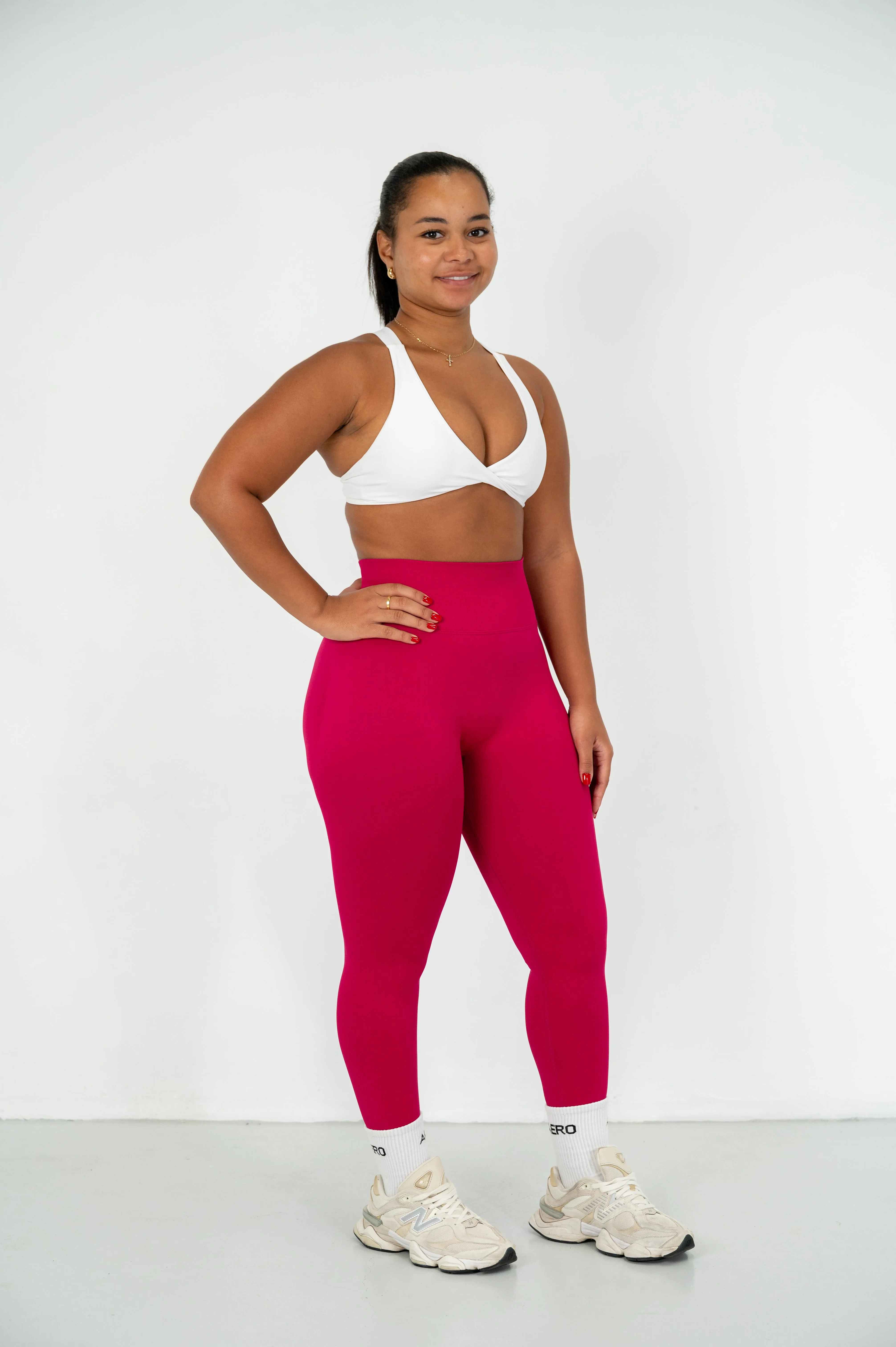 Wild-Berry Contour Leggings