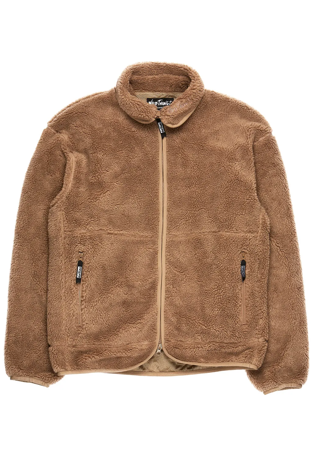 Wild Things Men's Boa Jacket - Taupe