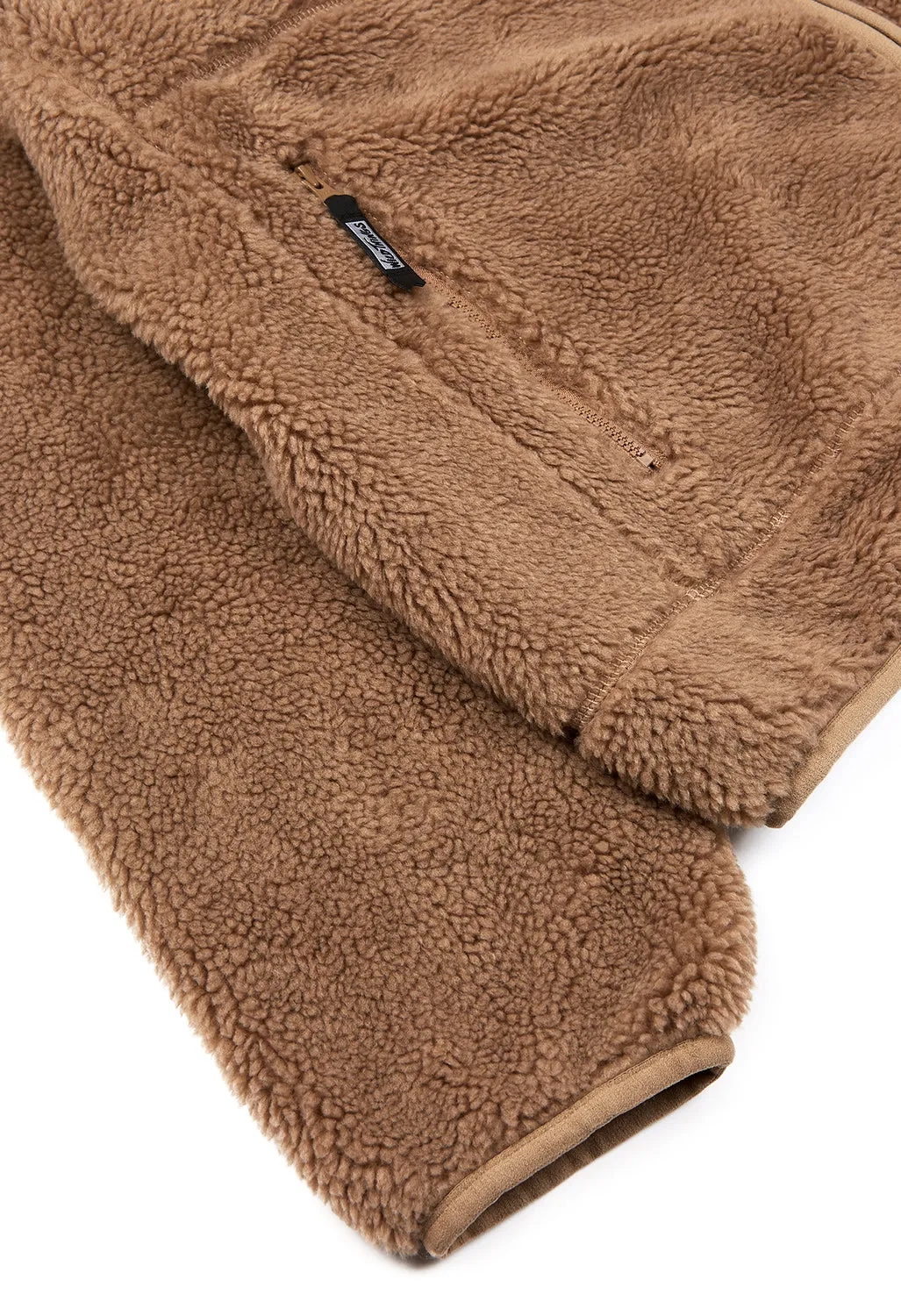 Wild Things Men's Boa Jacket - Taupe