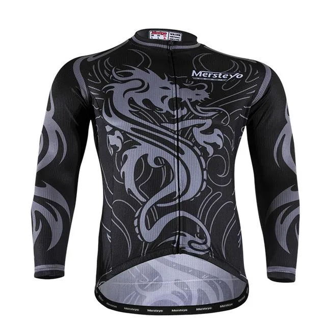 Winter Thermal Fleece Breathable Cycling Jersey