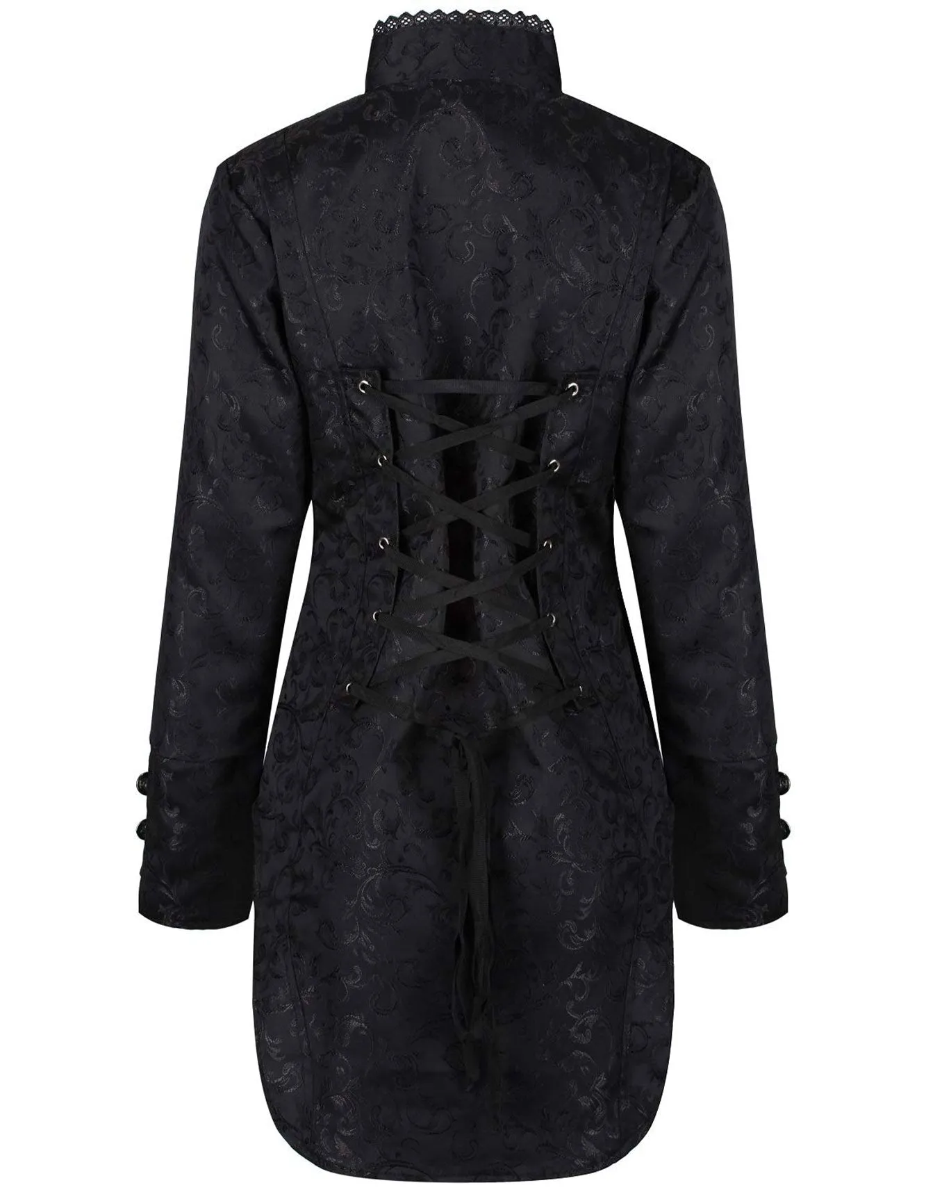 Women's Velvet Gothic Tailcoat