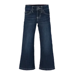 Wrangler Girl's Boot Cut With Embroidered Pocket Jeans