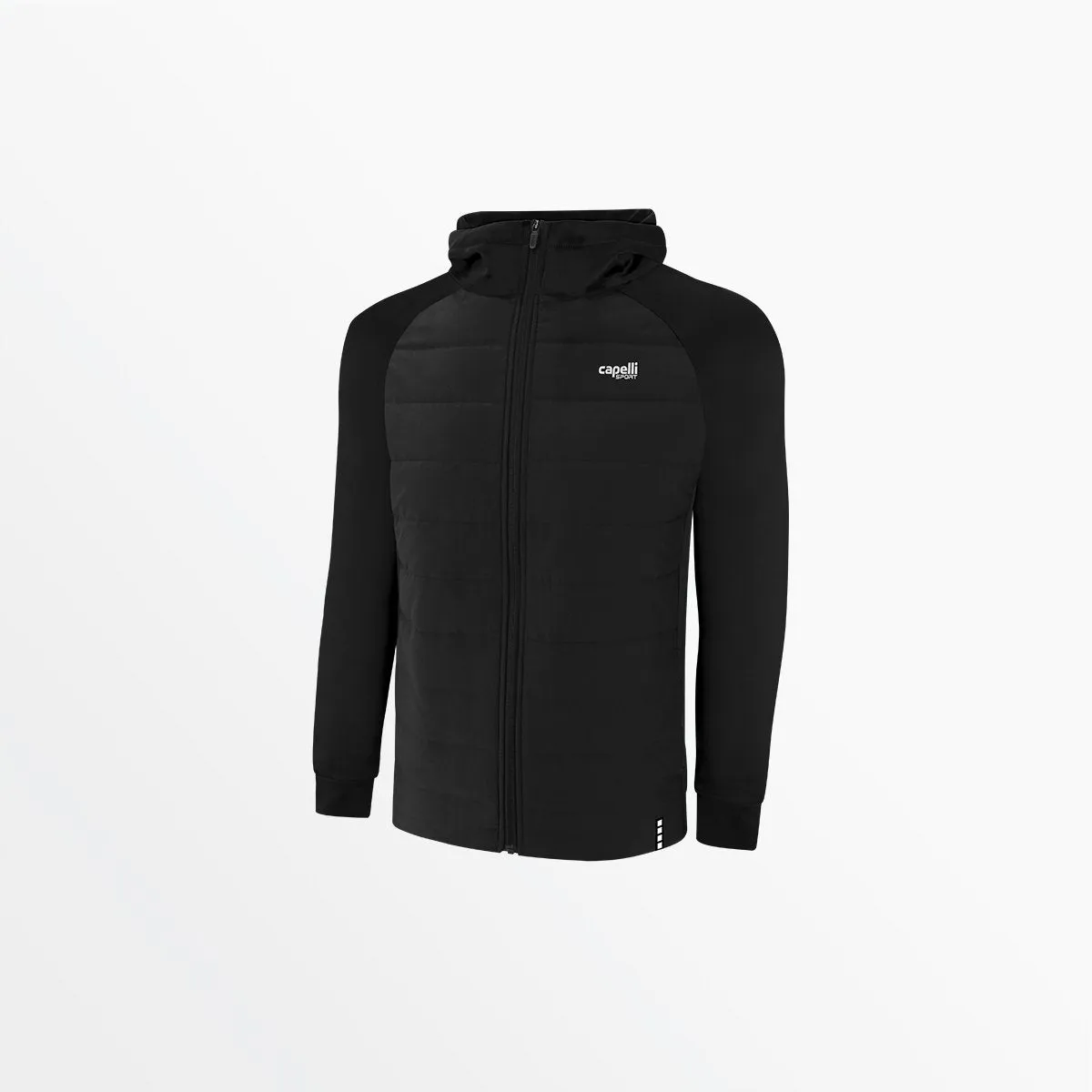 YOUTH THERMA FLEECE WOVEN FRONT JACKET